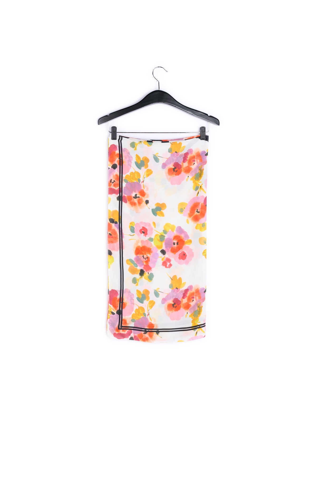 Off-white floral scarf RE—SSENTIEL | Essentiel second hand