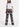 Pantalon beige avec imprimé bleu graphique Faume - seconde main