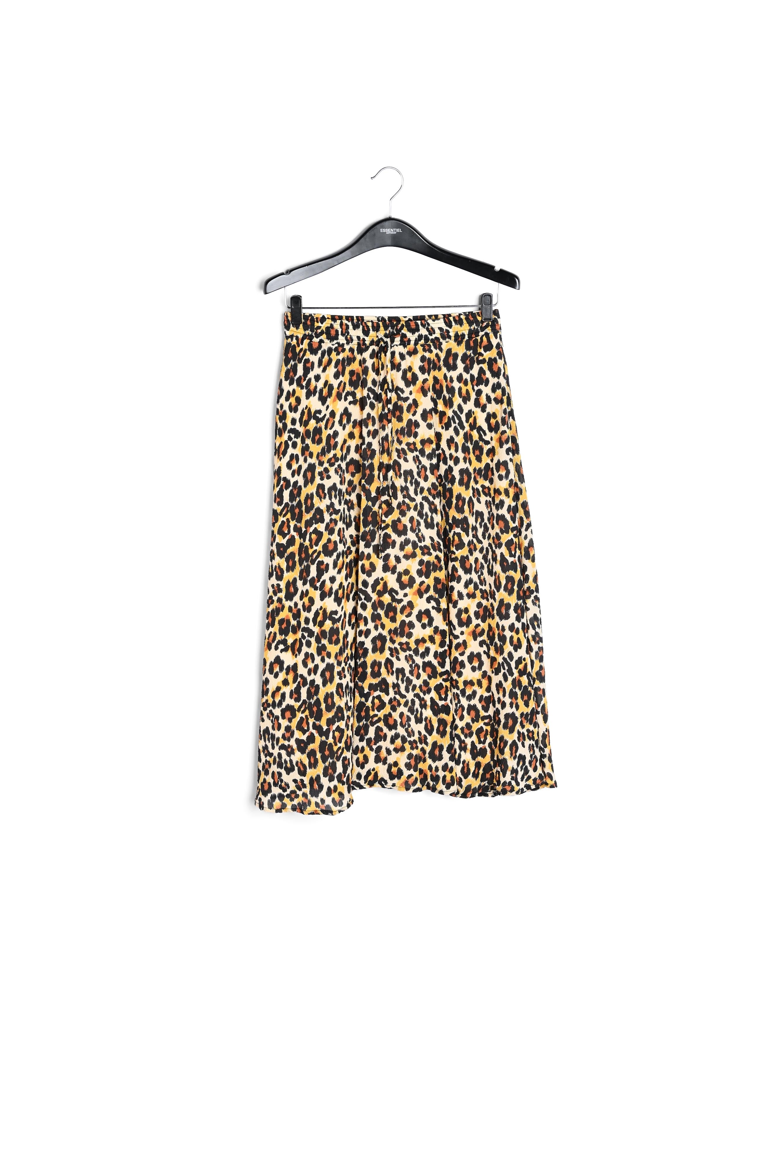 Jupe midi à imprimé léopard RE—SSENTIEL | Essentiel second hand