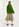 Stripe and green floral print A-line skirt Faume - seconde main