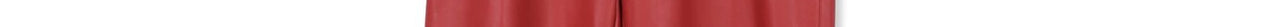 Red faux leather belted pants Faume - seconde main