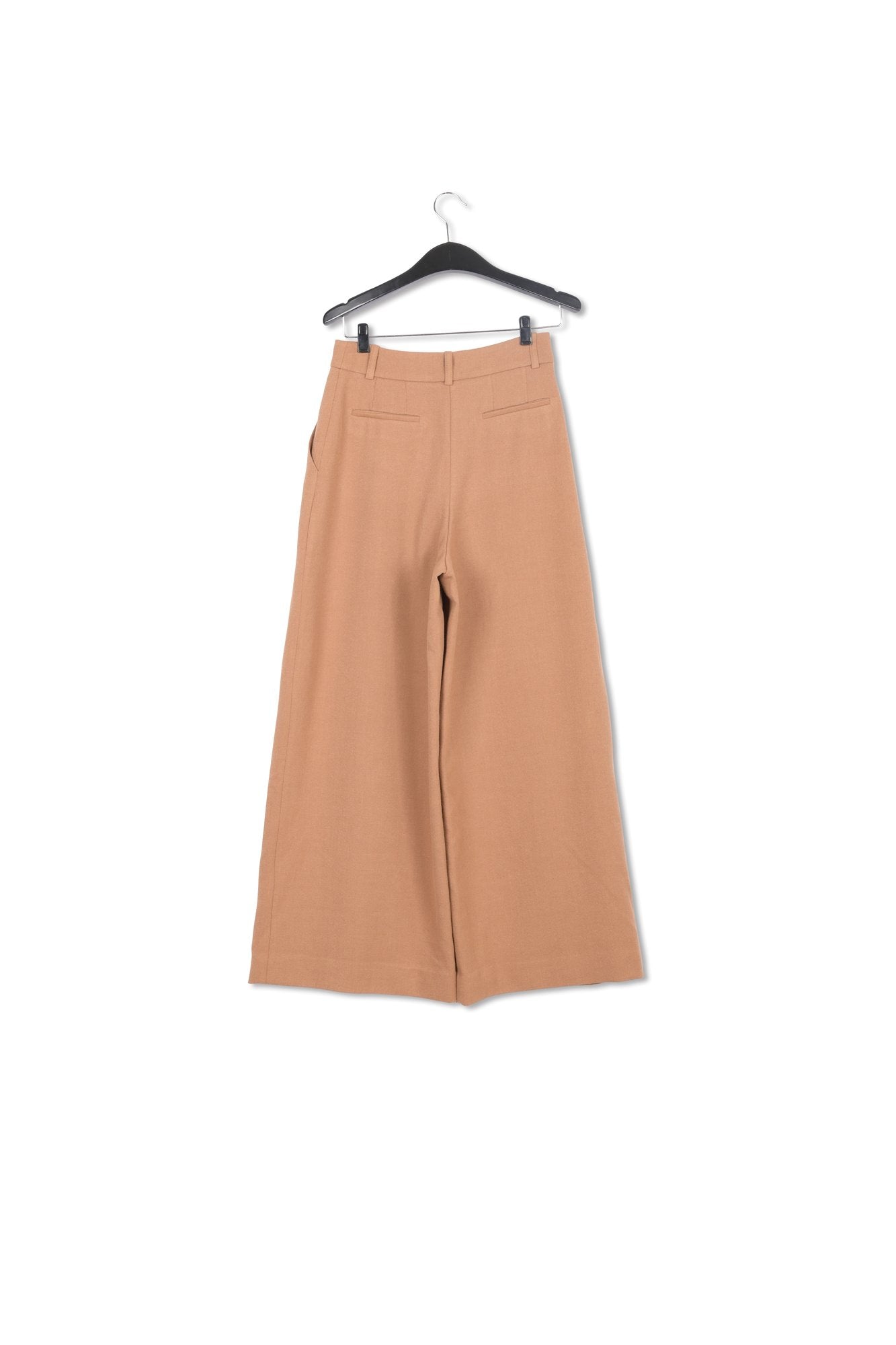 Camel wide-leg pants RE—SSENTIEL | Essentiel second hand