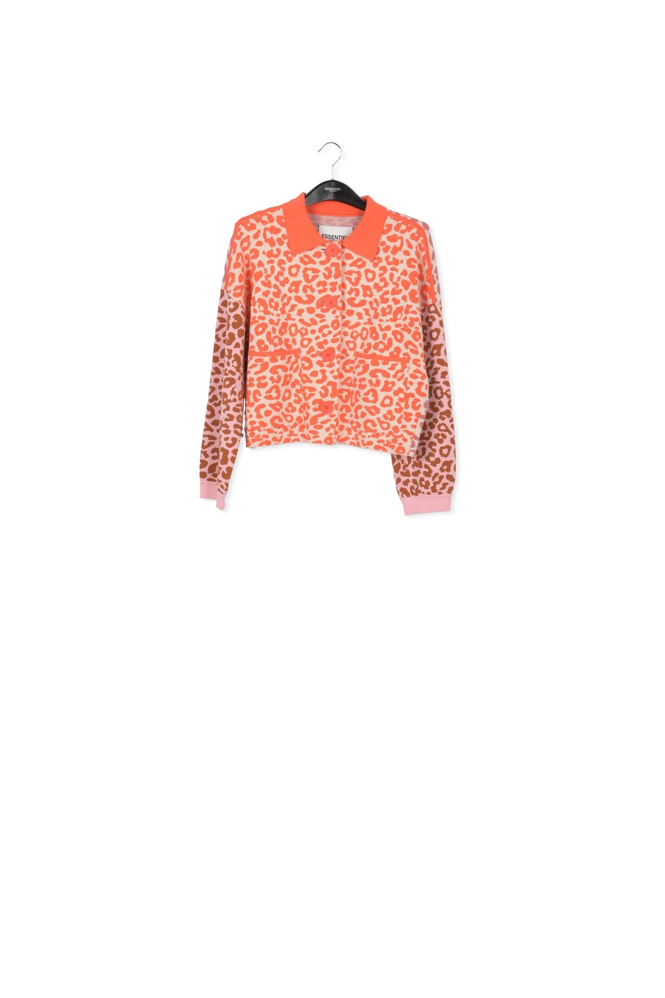 Veste courte en jacquard multicolore RE—SSENTIEL | Essentiel second hand