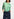 Mint green and dark green tie-dye sweater Faume - seconde main