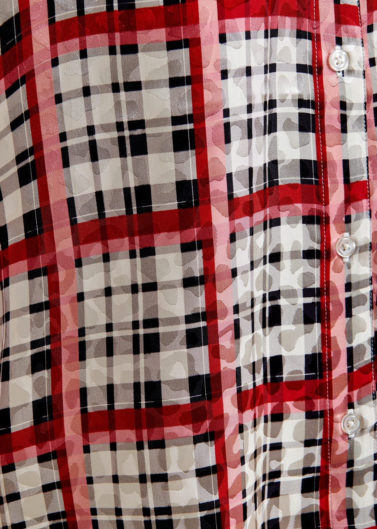 White, black and red checked shirt RE—SSENTIEL | Essentiel second hand