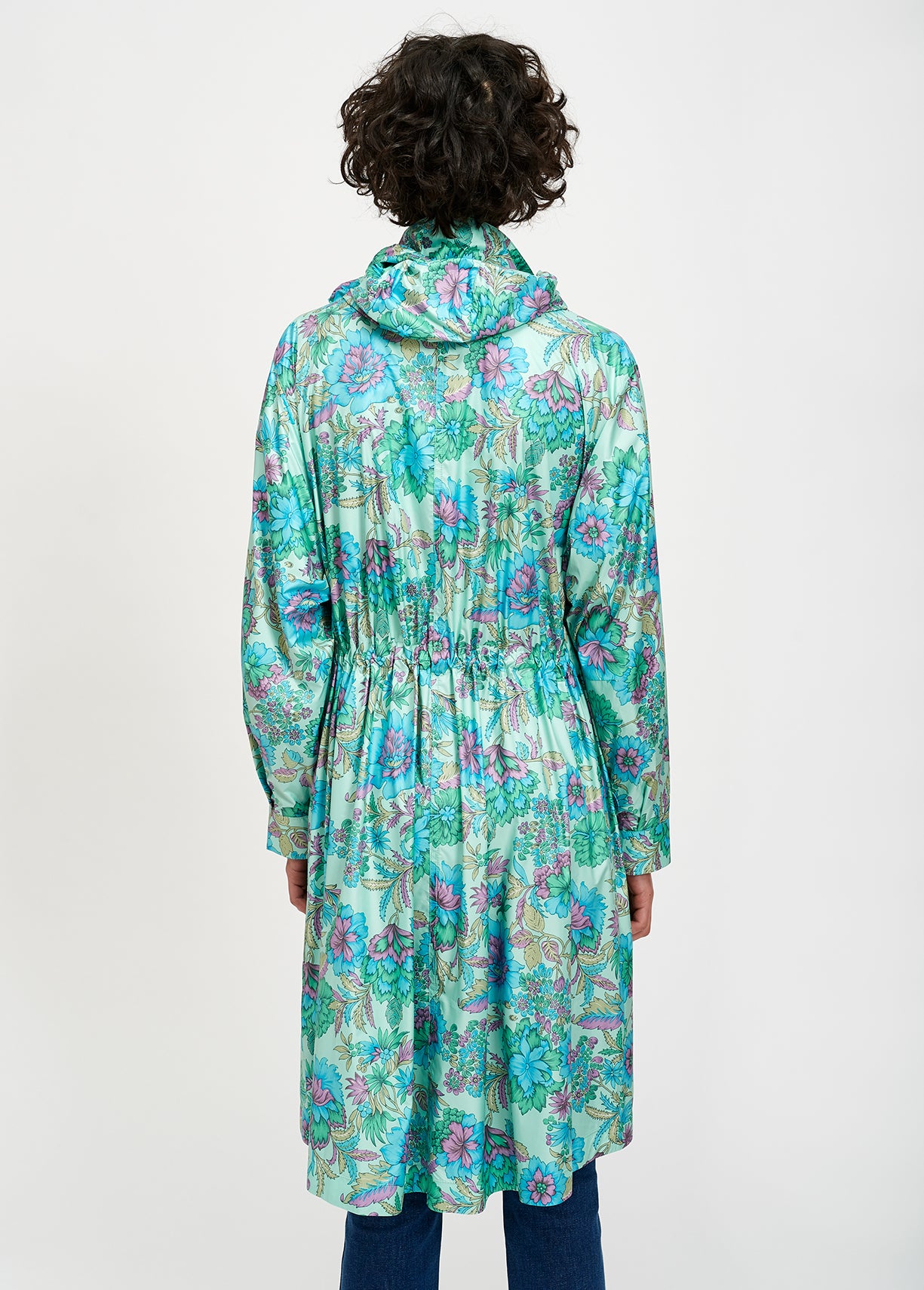 Yellow spring rain jacket RE—SSENTIEL | Essentiel second hand