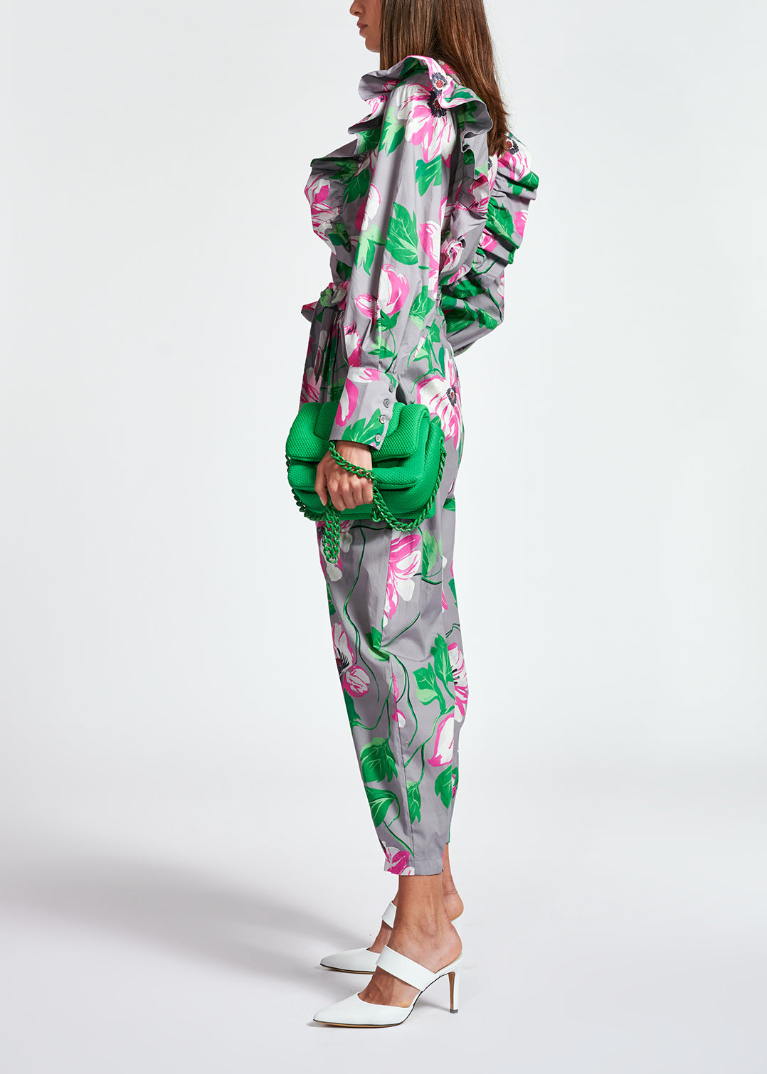 Ruggle sleeve jumpsuit RE—SSENTIEL | Essentiel second hand