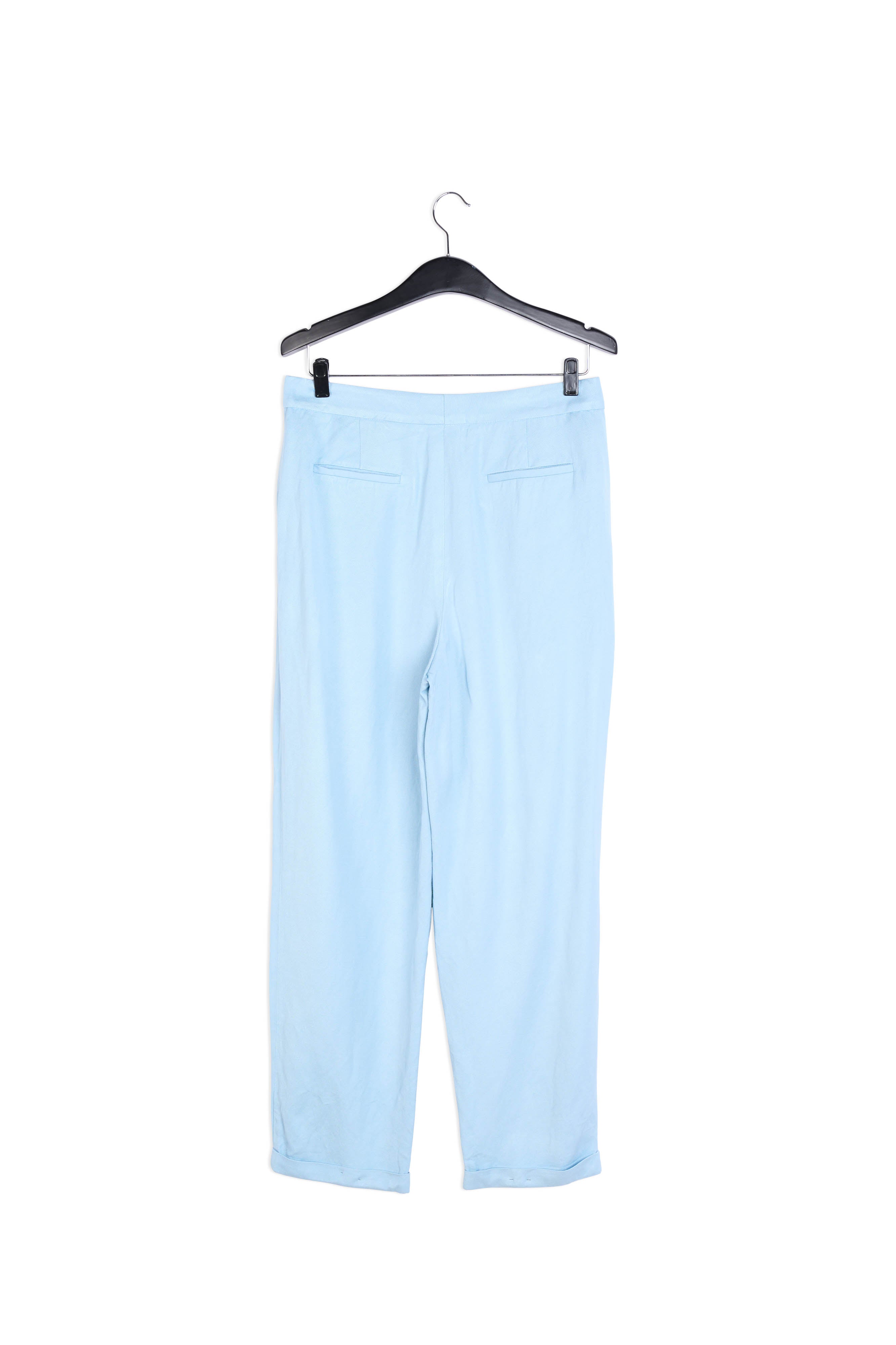 Pantalon bleu clair taille mi-haute RE—SSENTIEL | Essentiel second hand