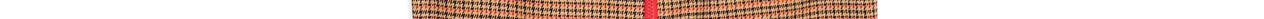Off-white and orange houndstooth motif pencil skirt Faume - seconde main