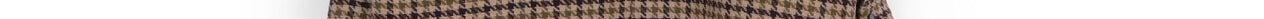 Brown houndstooth wool-blend coat Faume - seconde main