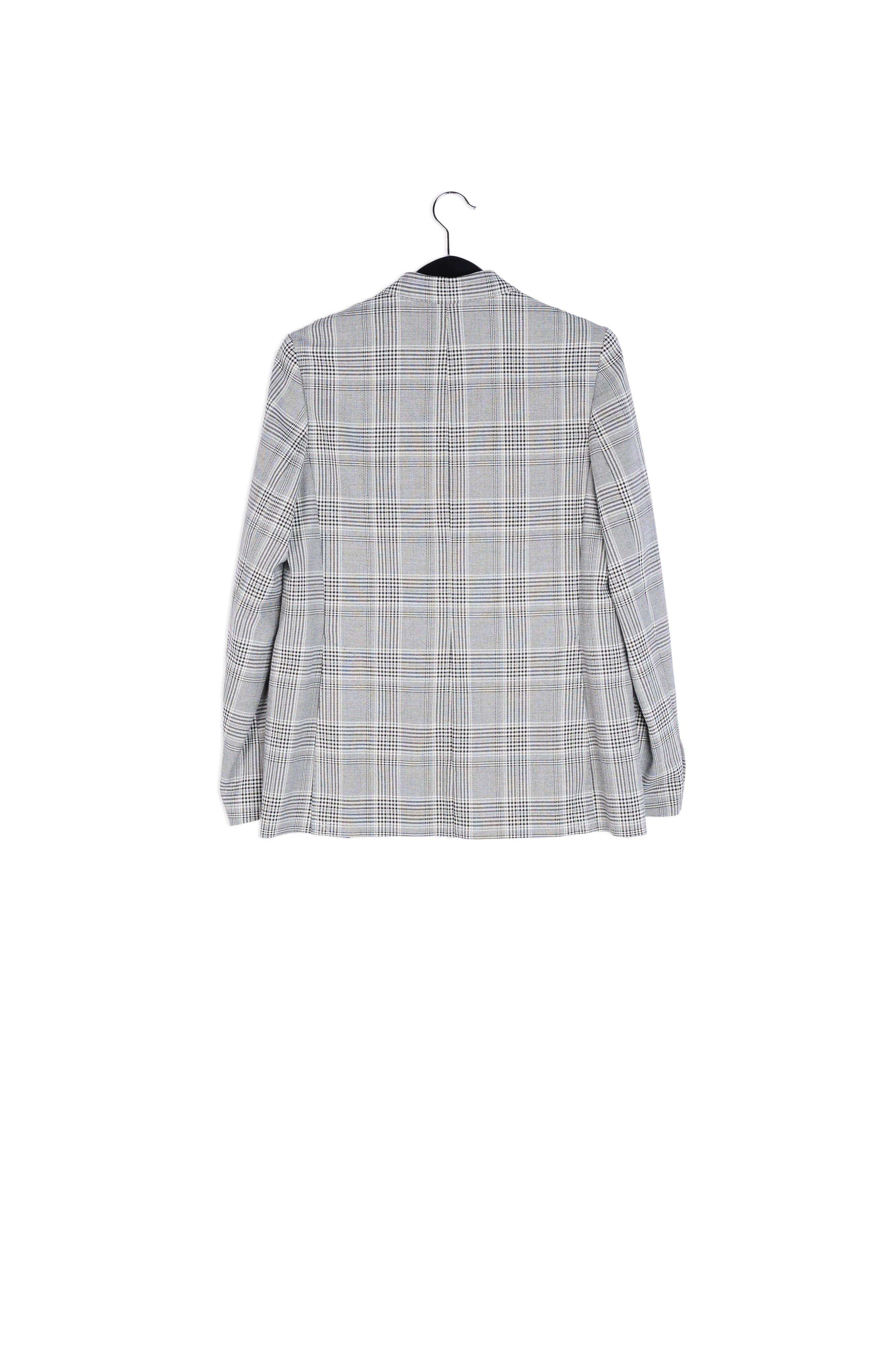Classic checked tailored blazer RE—SSENTIEL | Essentiel second hand
