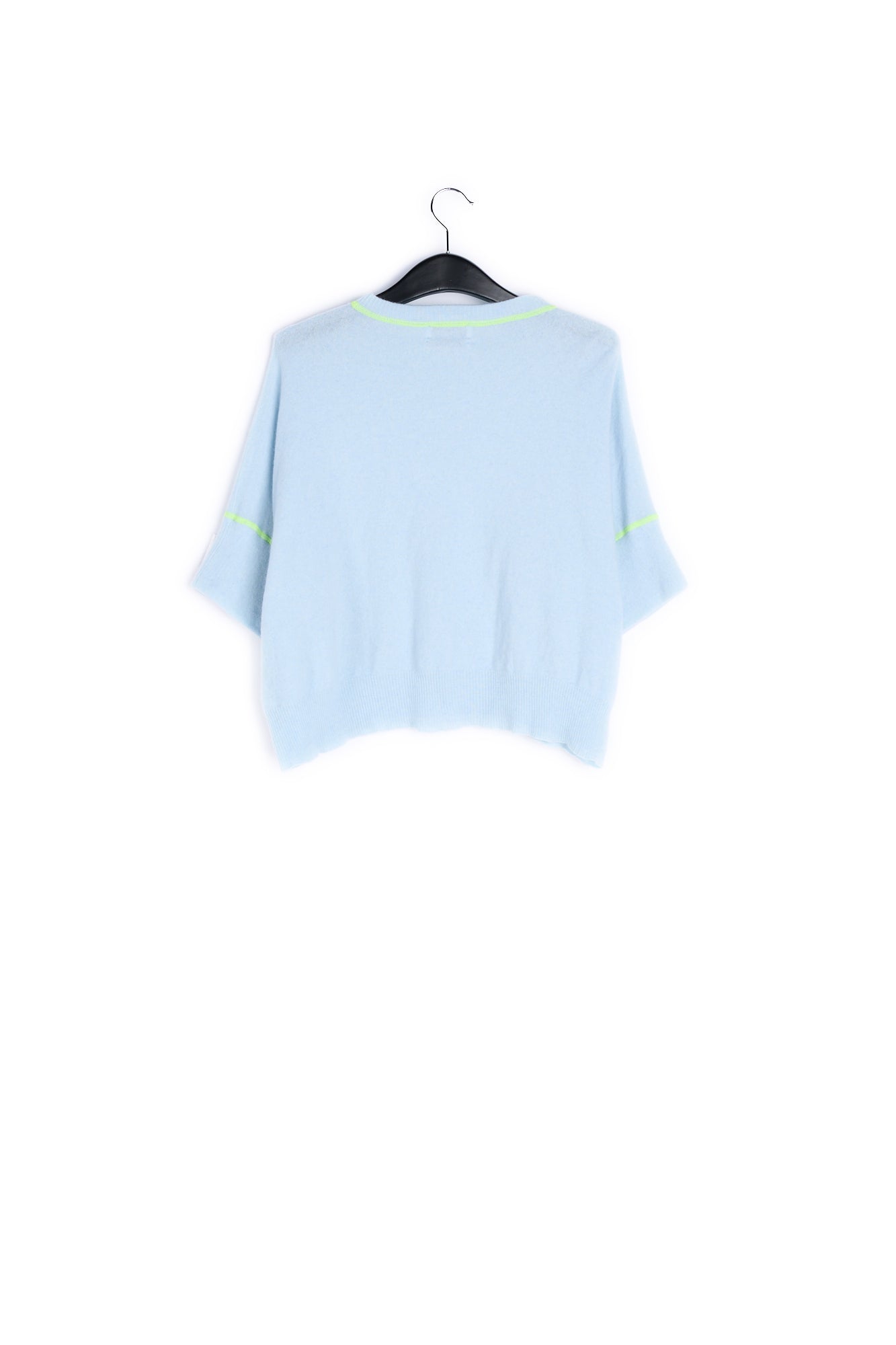 Light blue merino wool and cashmere sweater RE—SSENTIEL | Essentiel second hand