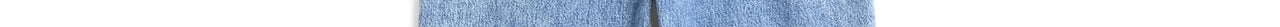Blauwe 7/8ste jeans met hoge taille en wijdere pijpen Faume - seconde main