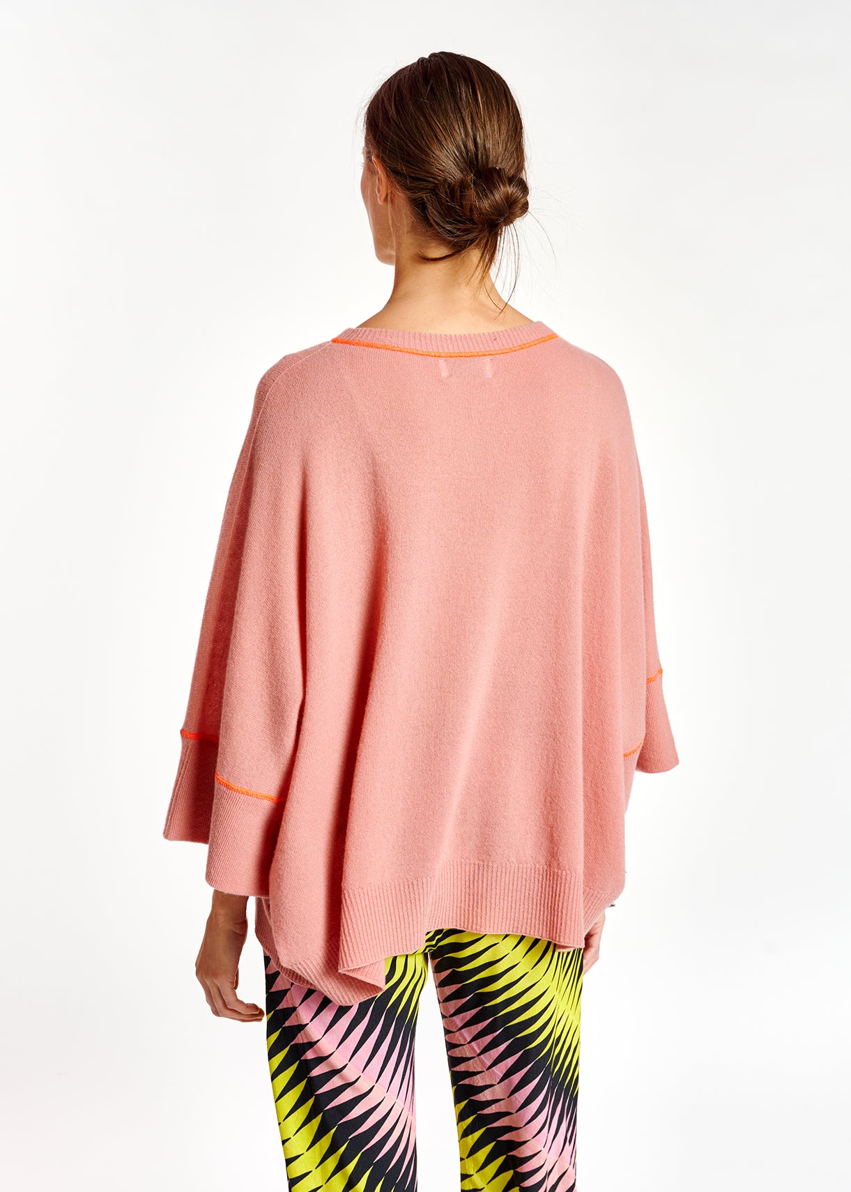 Pink merino wool and cashmere sweater RE—SSENTIEL | Essentiel second hand