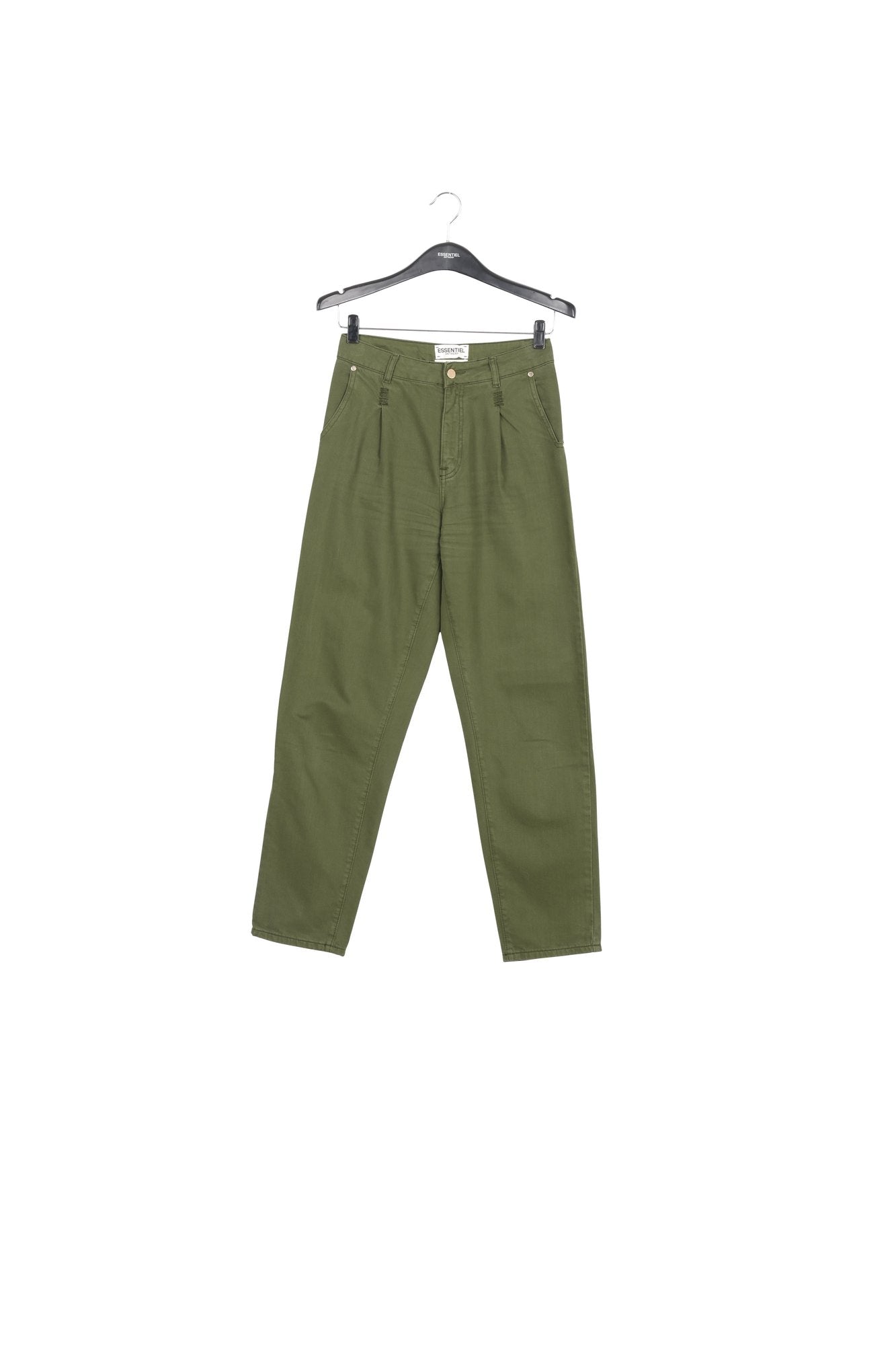 Pine green tapered jeans RE—SSENTIEL | Essentiel second hand