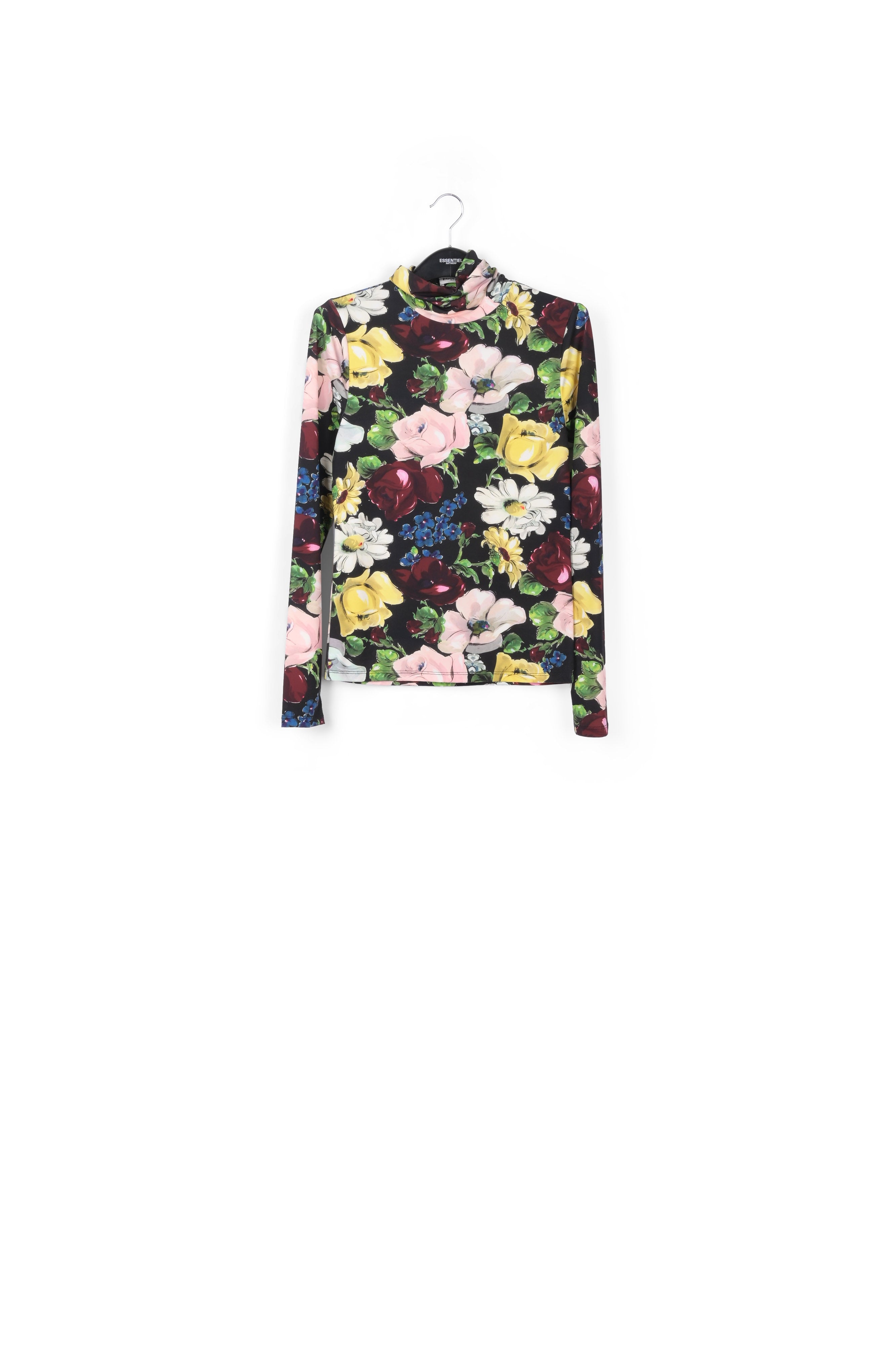 Top à col roulé avec texte RE—SSENTIEL | Essentiel second hand