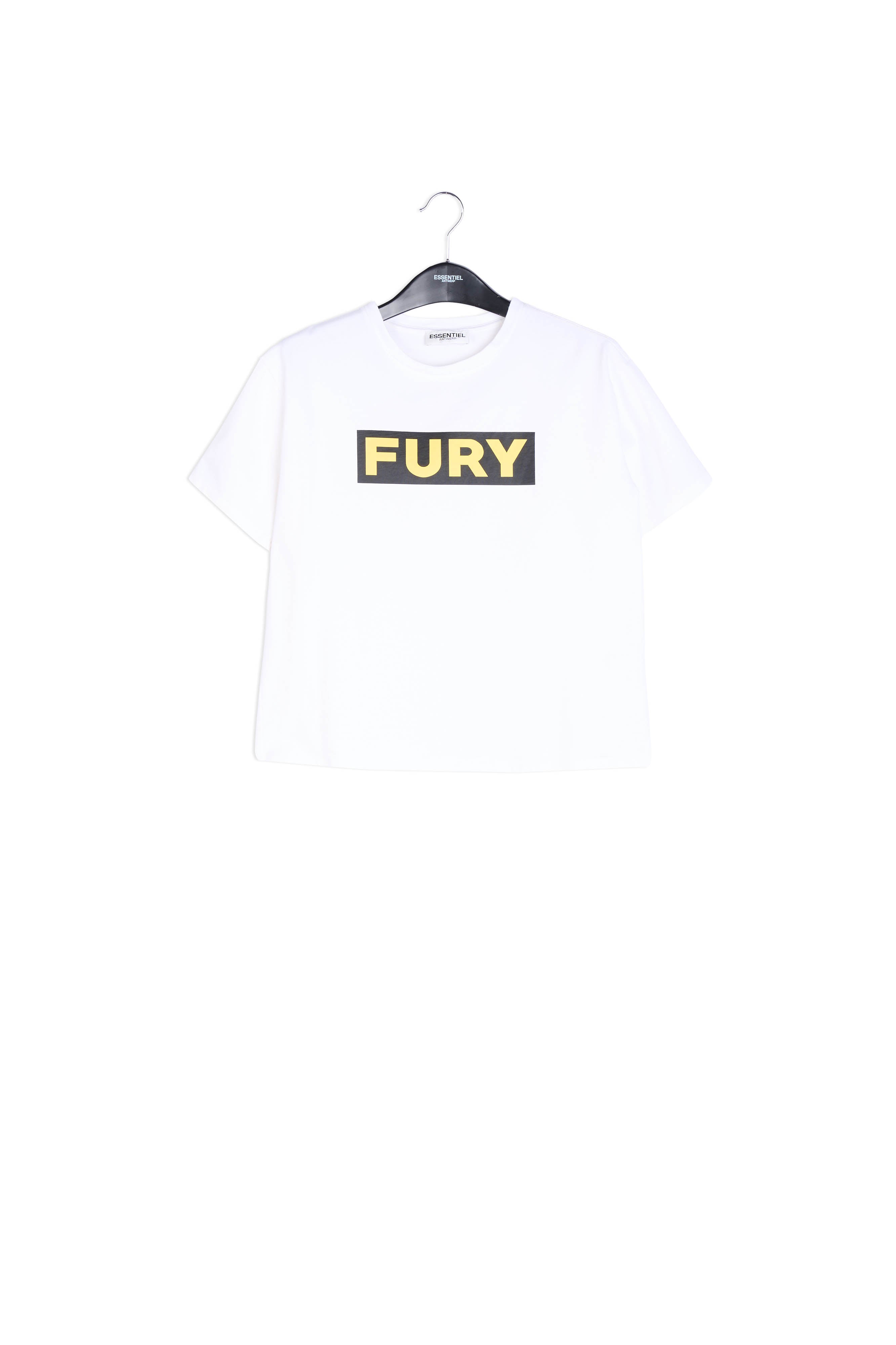 Off-white cotton 'Fury' T-shirt RE—SSENTIEL | Essentiel second hand