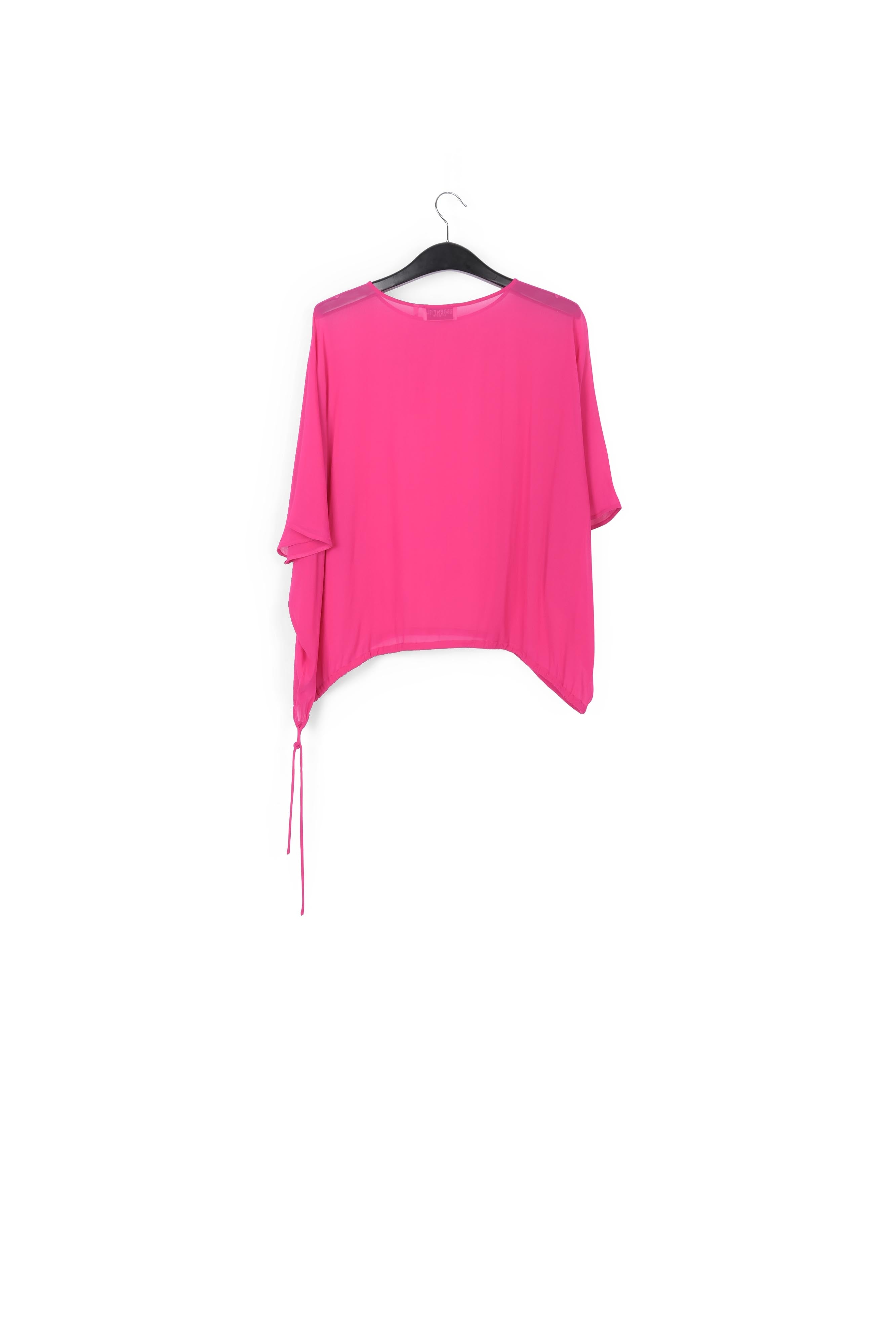 Top translucide rouge RE—SSENTIEL | Essentiel second hand