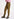 Khaki straight-leg cargo jeans Faume - seconde main