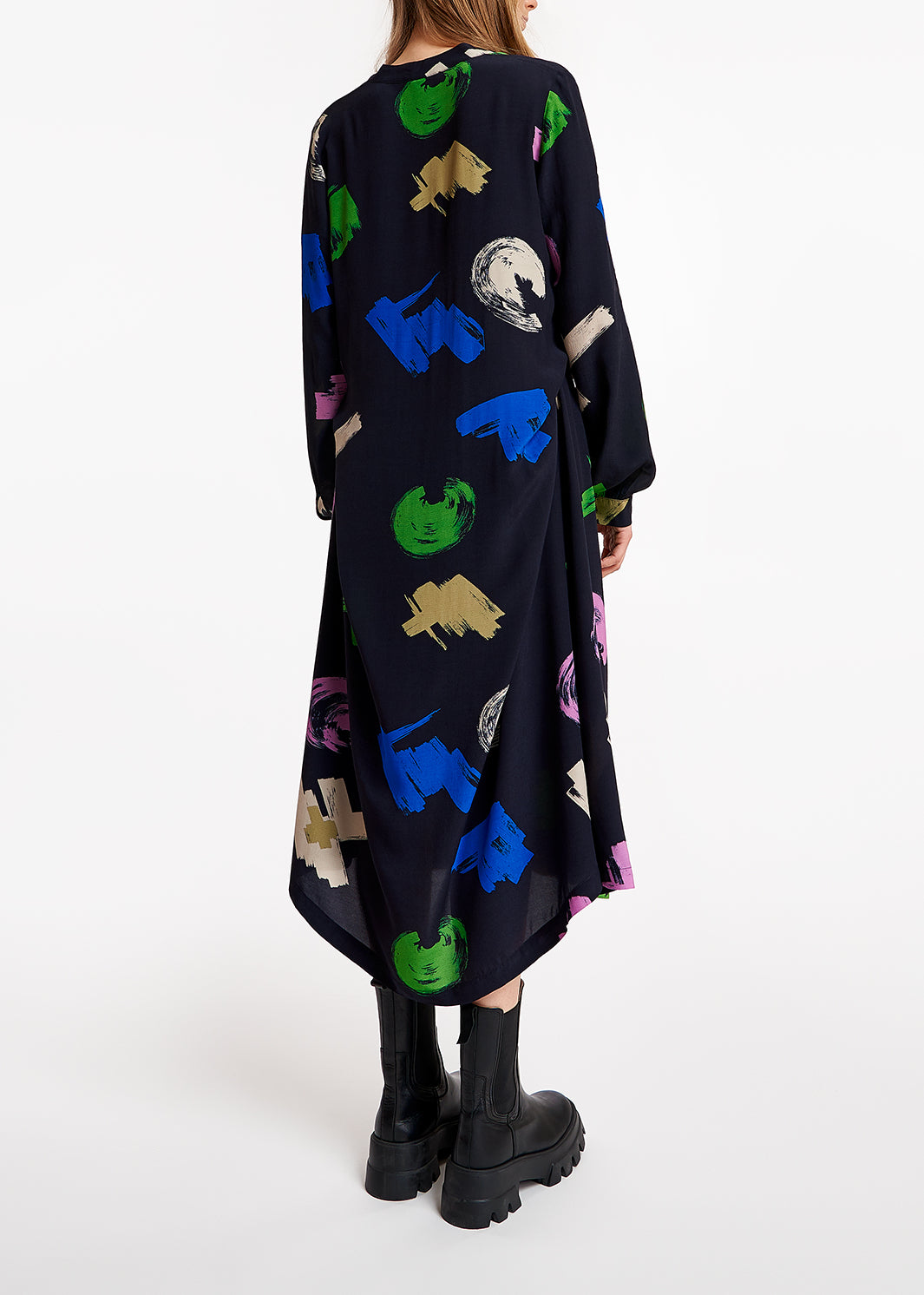 Aspiration wide mididress RE—SSENTIEL | Essentiel second hand