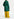 Dark green hooded puffer coat Faume - seconde main