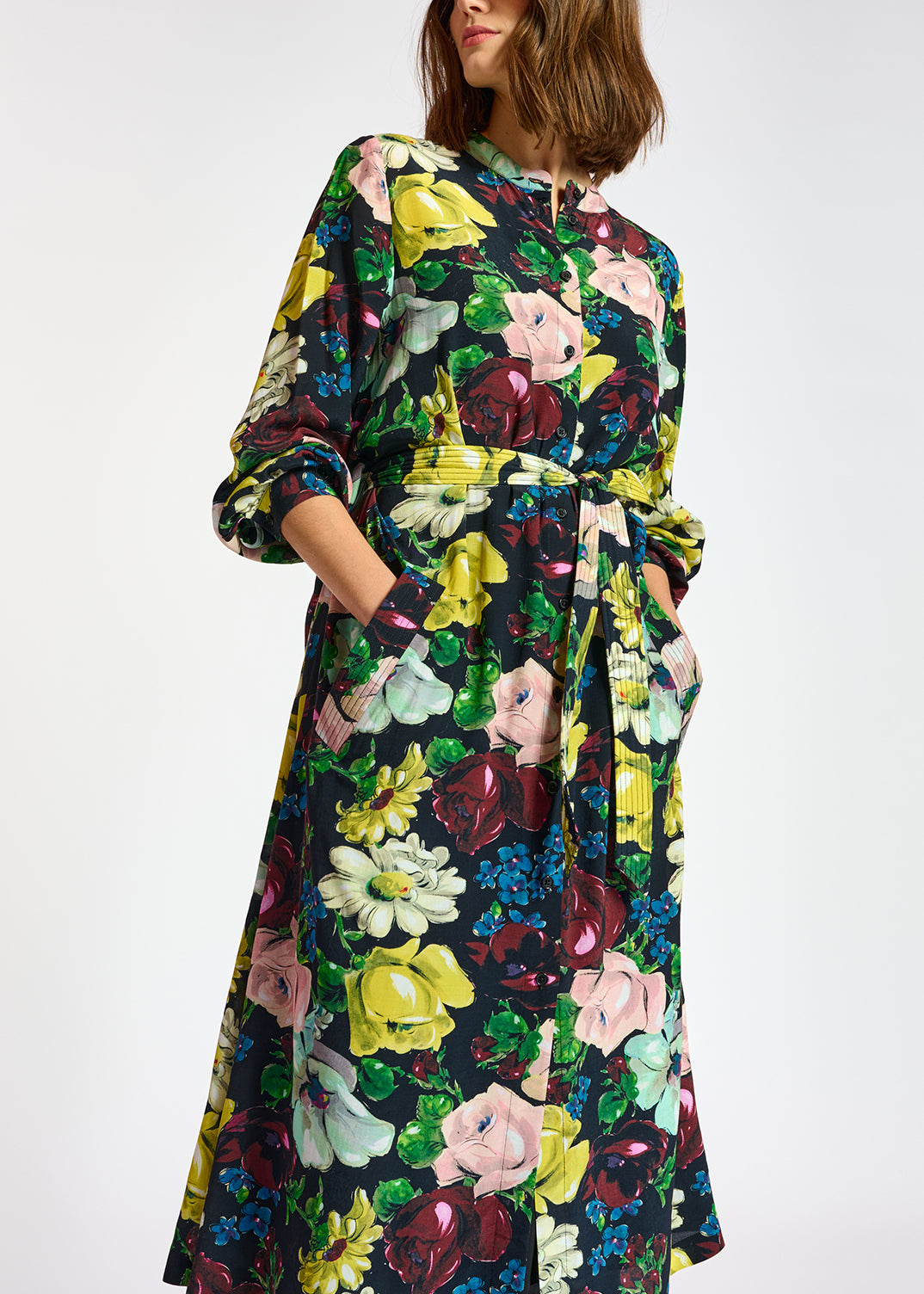 Aspiration wide mididress RE—SSENTIEL | Essentiel second hand