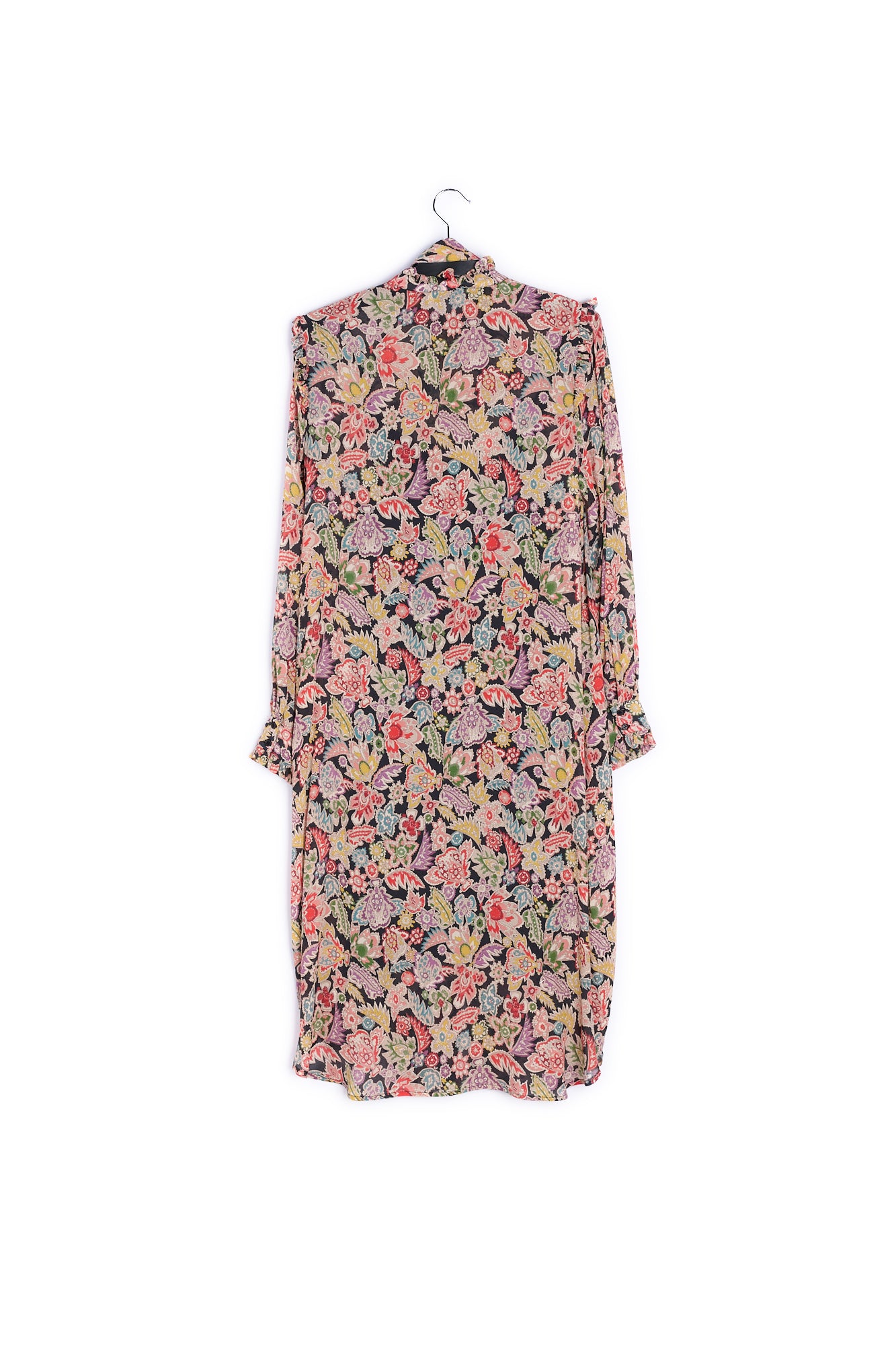 Long mulitcolored shirt dress RE—SSENTIEL | Essentiel second hand