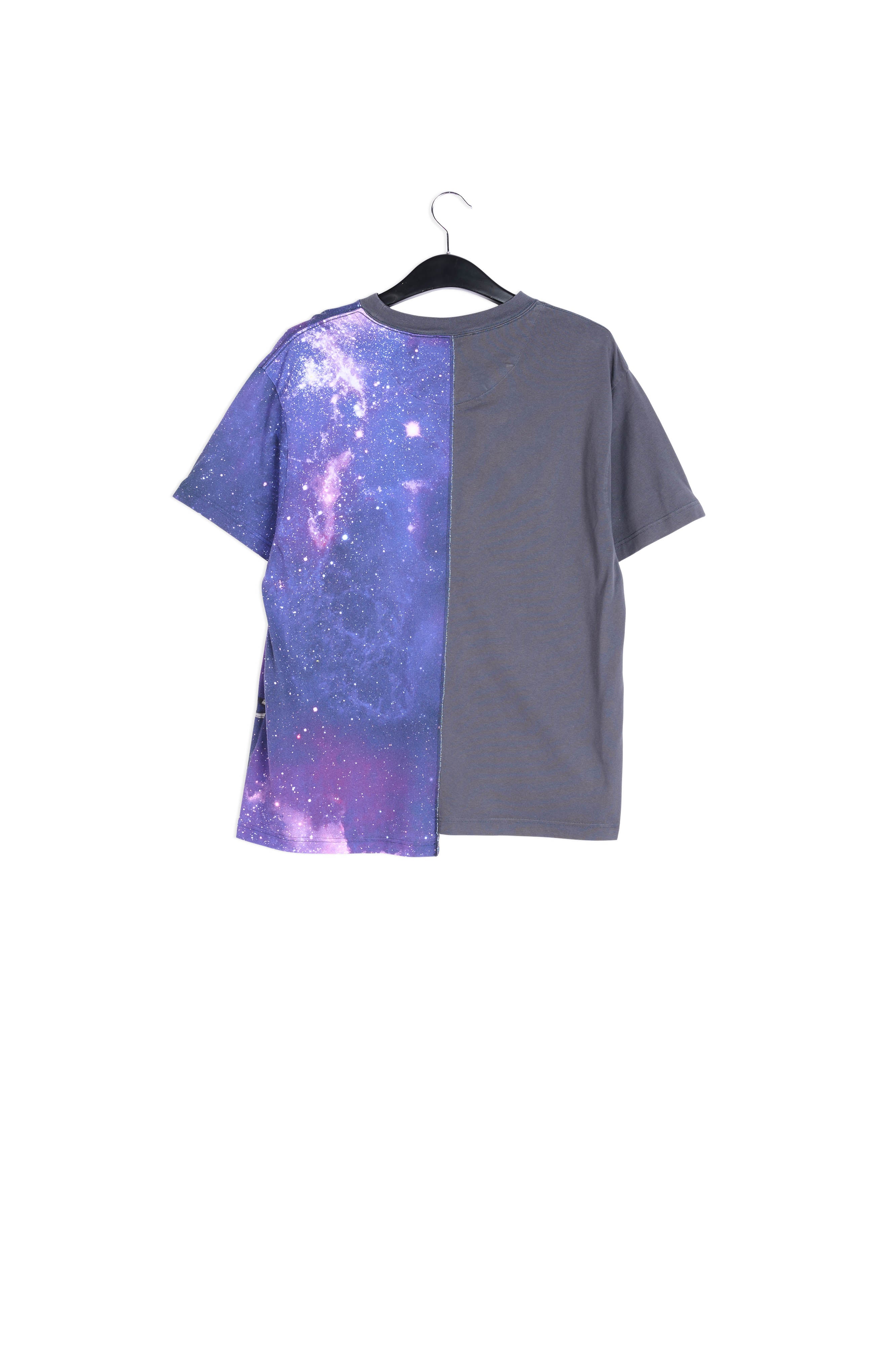 Organic cotton two print halves t-shirt RE—SSENTIEL | Essentiel second hand