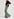 Green, fuchsia and blue sequined flared pants Faume - seconde main