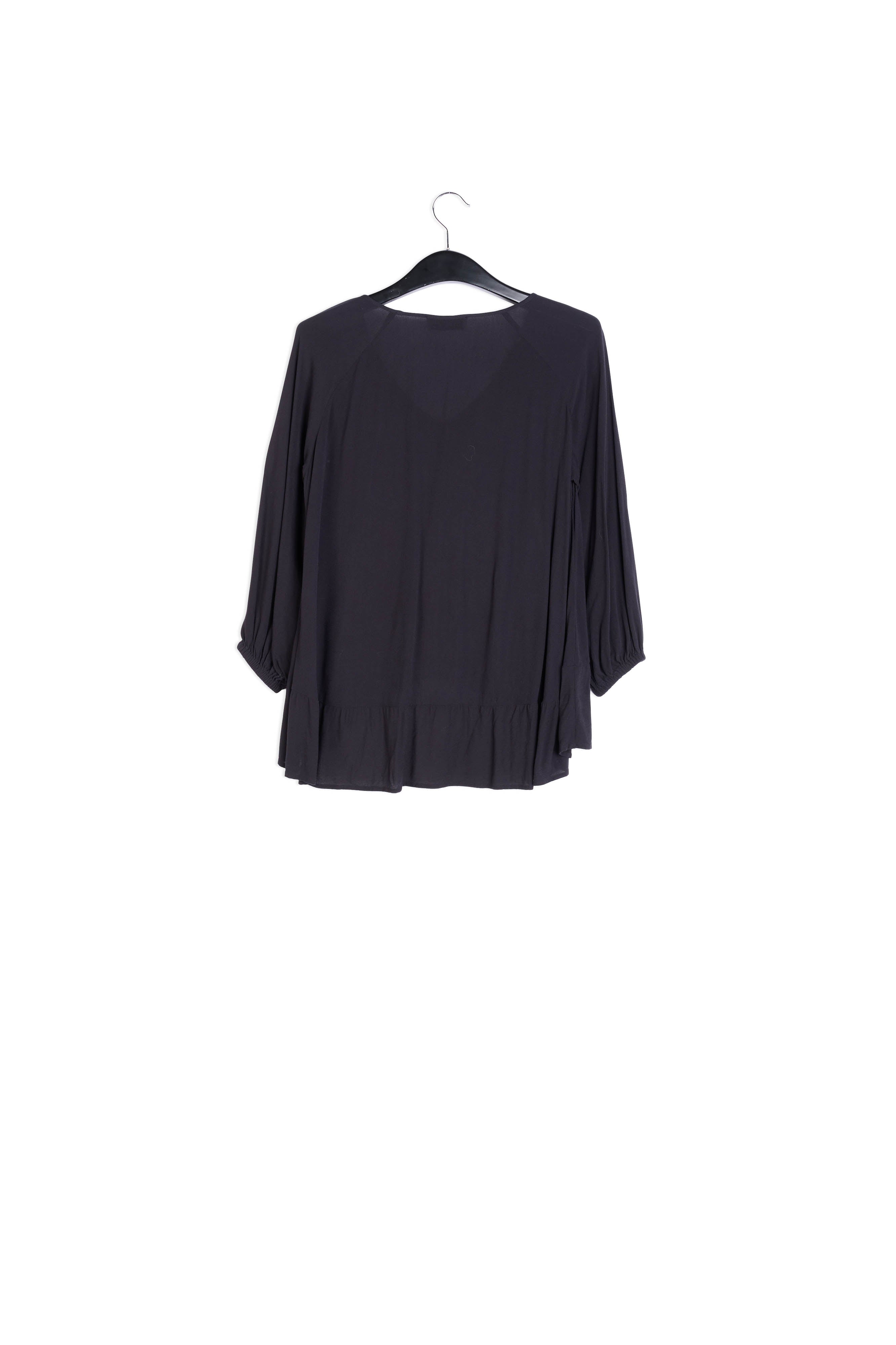 Hemd Zwart RE—SSENTIEL | Essentiel second hand