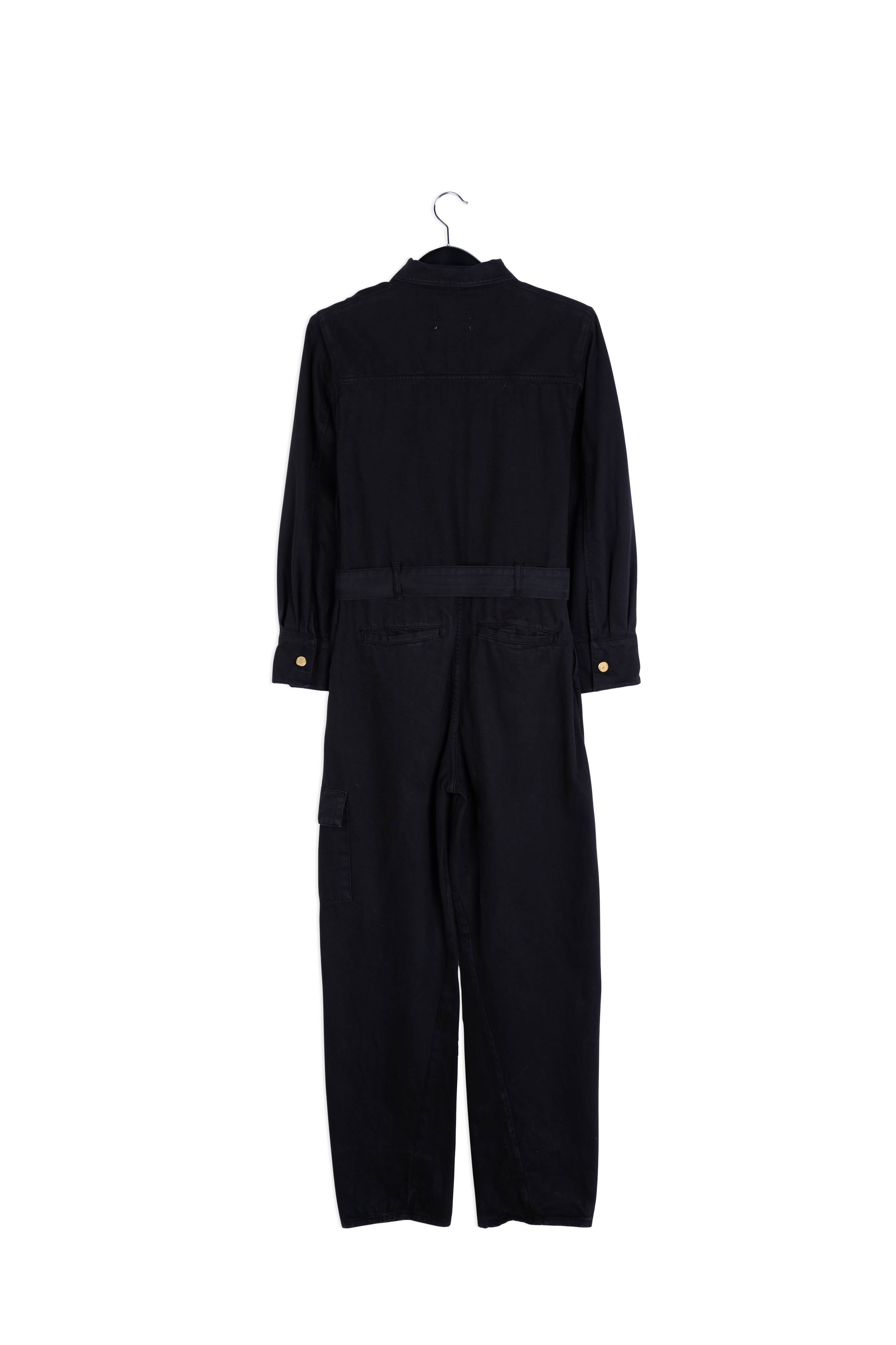 Black denim jumpsuit RE—SSENTIEL | Essentiel second hand