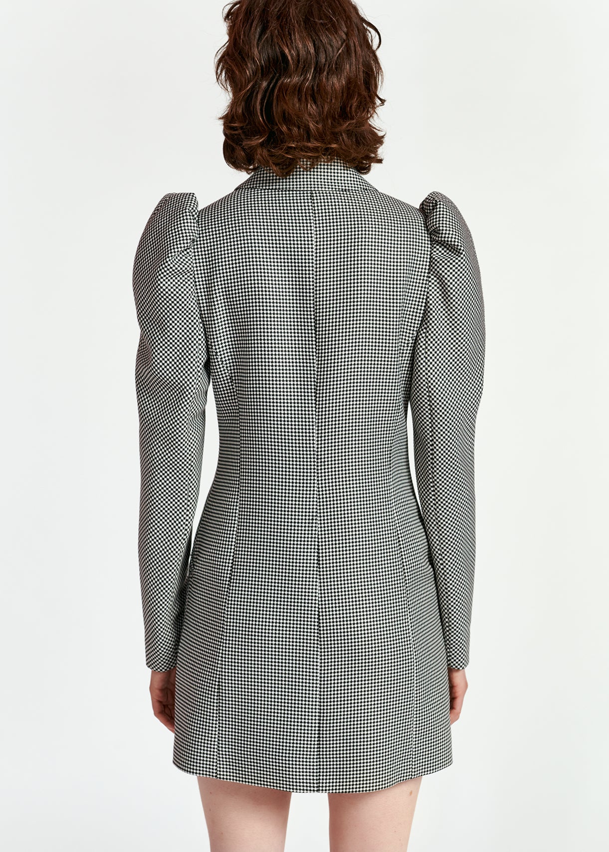 Houndstooth blazer dress RE—SSENTIEL | Essentiel second hand