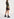 Black floral-printed mini dress Faume - seconde main