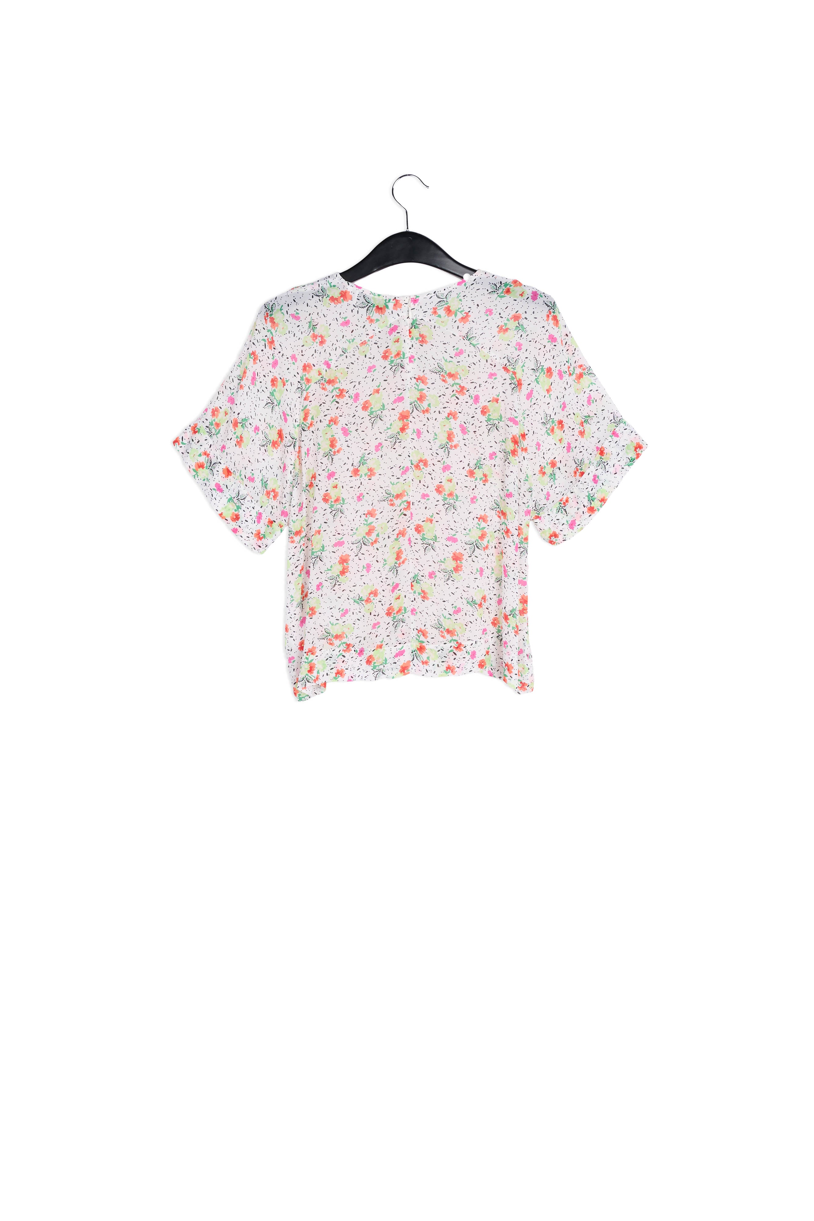 Top blanc cassé à imprimé floral RE—SSENTIEL | Essentiel second hand