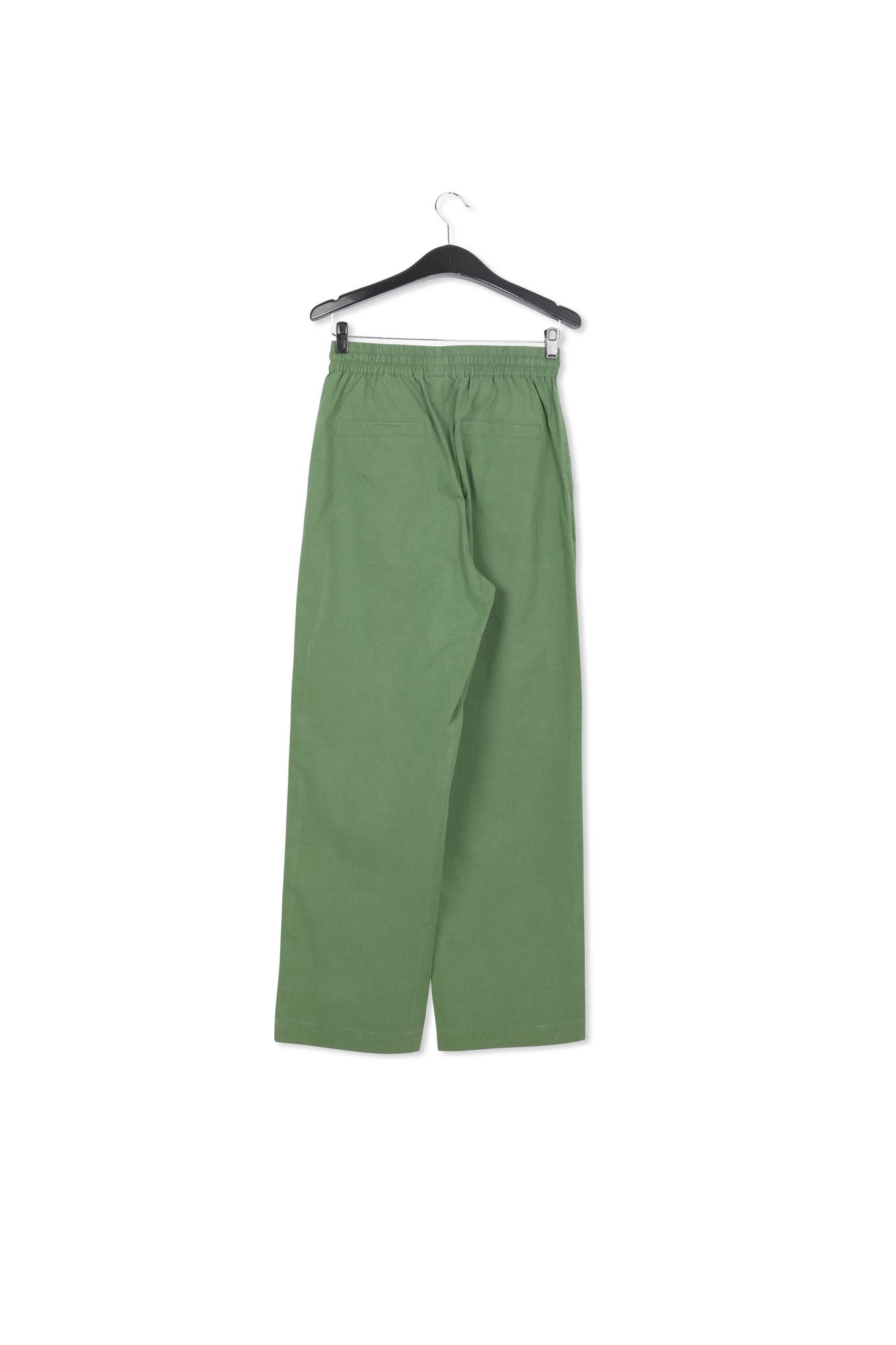 Dark green tapered-leg pants RE—SSENTIEL | Essentiel second hand