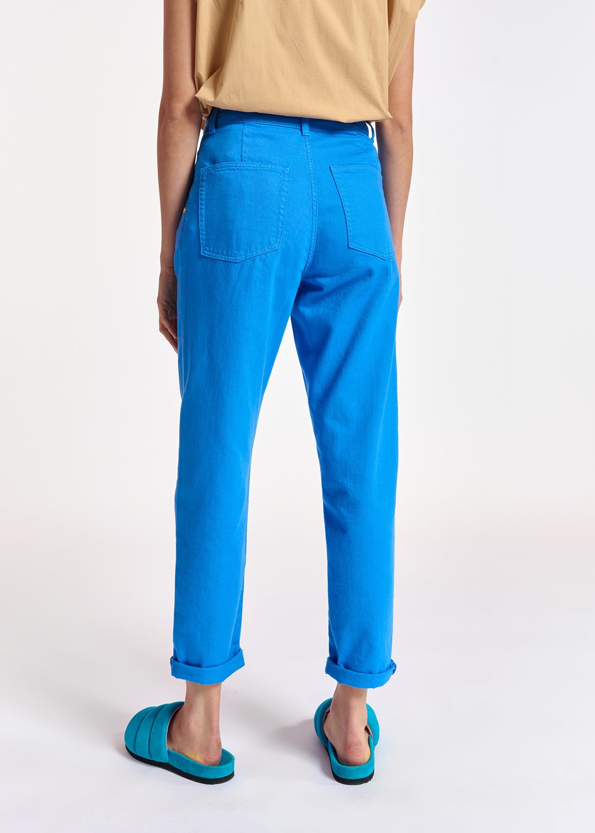 Blue denim boyfriend jeans RE—SSENTIEL | Essentiel second hand