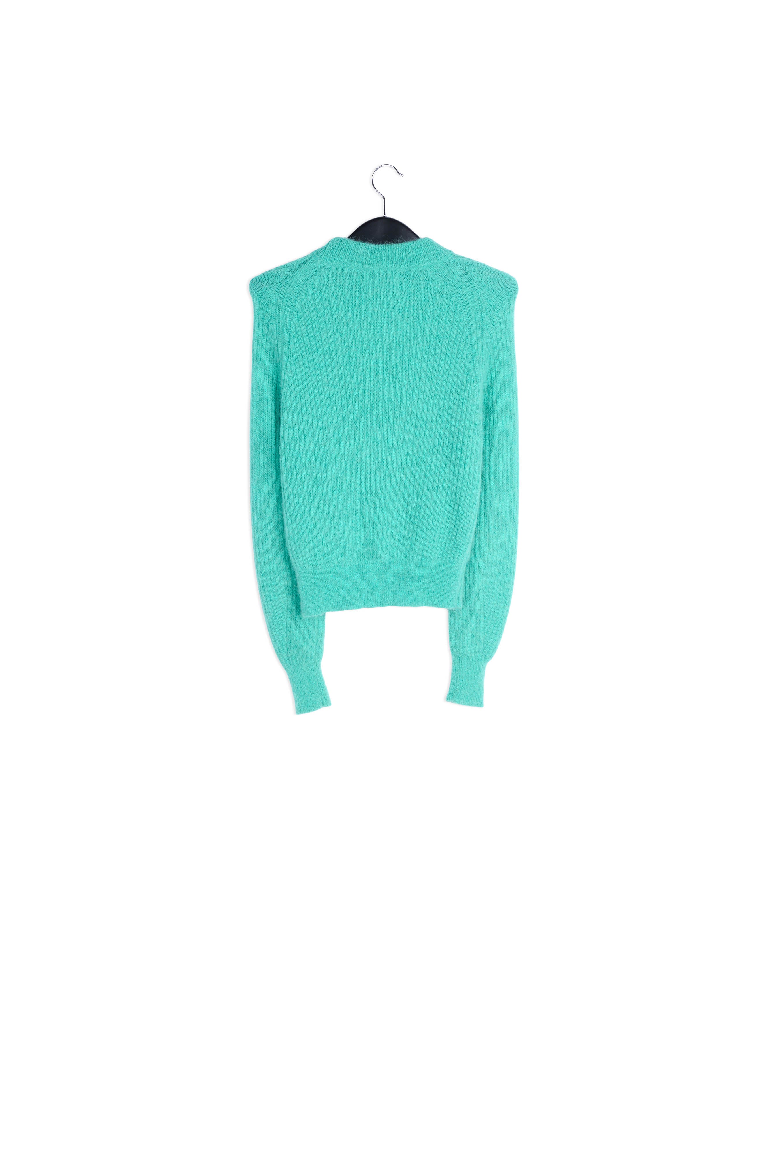 Groene gebreide trui RE—SSENTIEL | Essentiel second hand