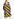 Robe à imprimé graphique rose, noir et jaune Faume - seconde main