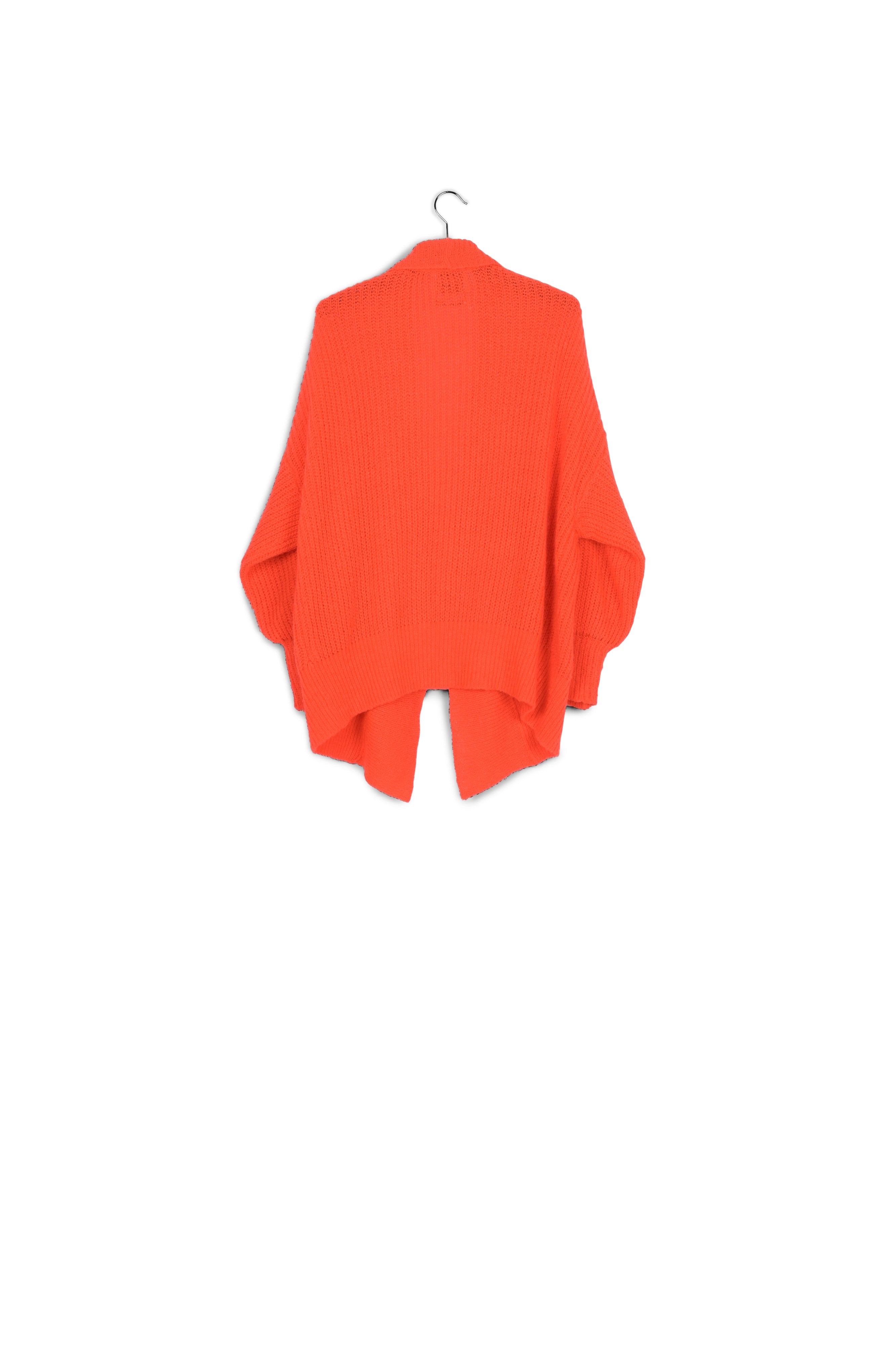 Orange shawl collar cardigan RE—SSENTIEL | Essentiel second hand