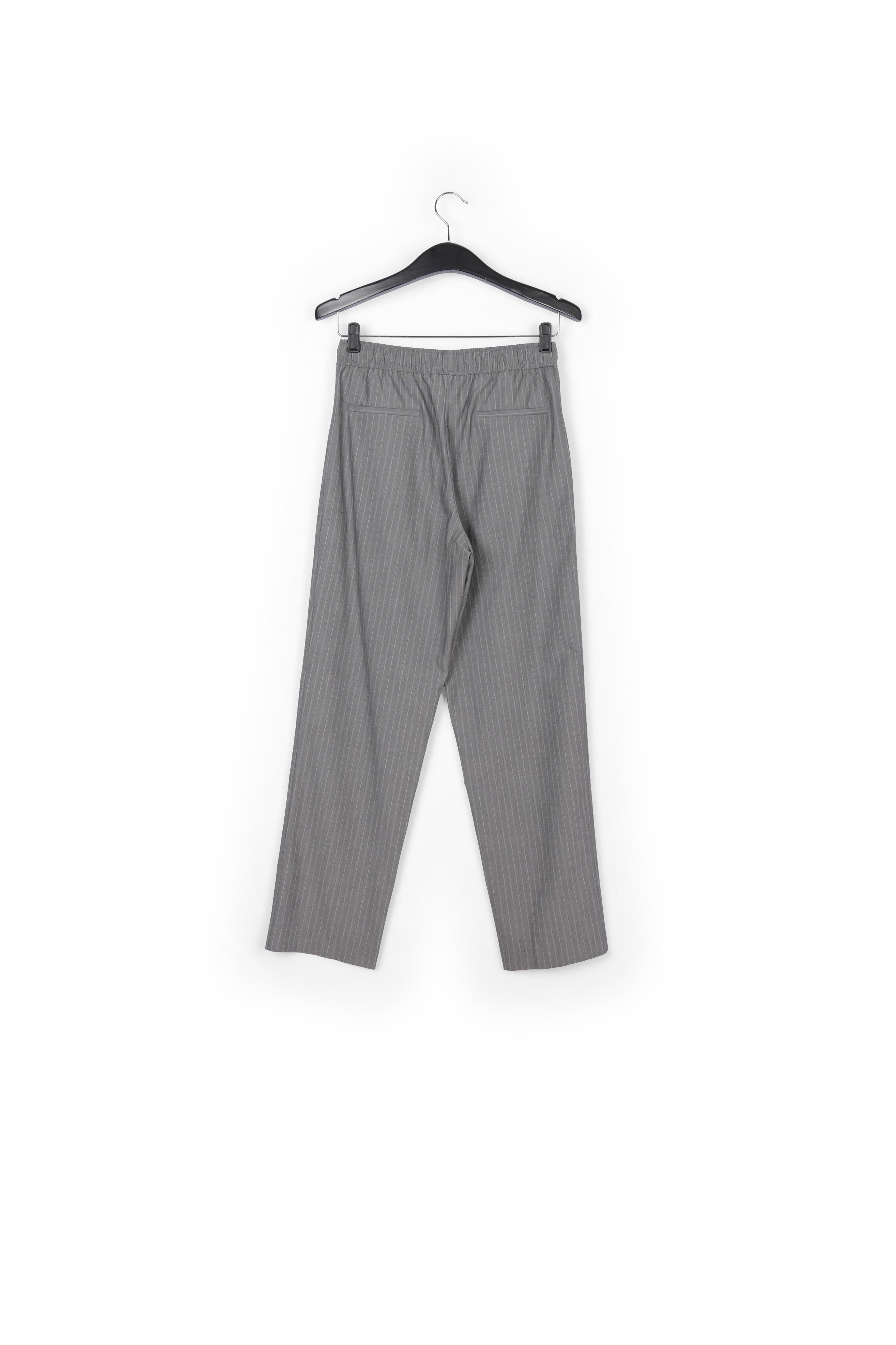 Pantalon à rayures gris RE—SSENTIEL | Essentiel second hand