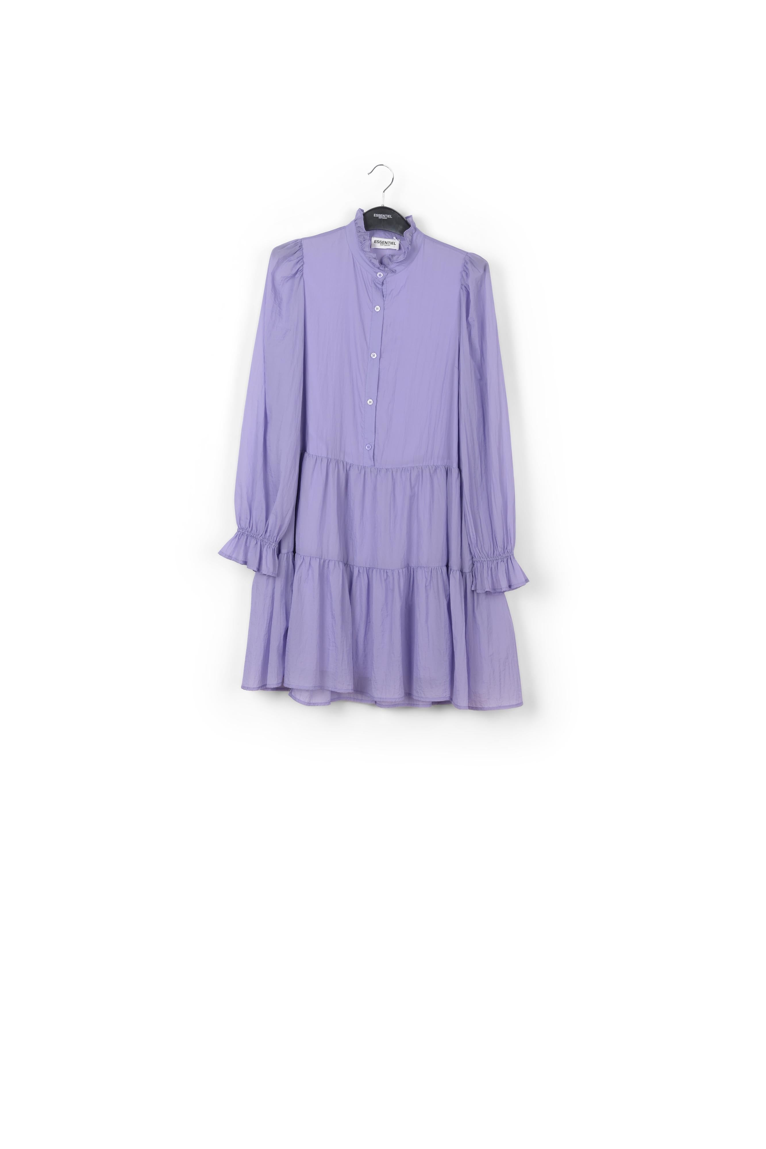 Mini-robe mauve à volants RE—SSENTIEL | Essentiel second hand