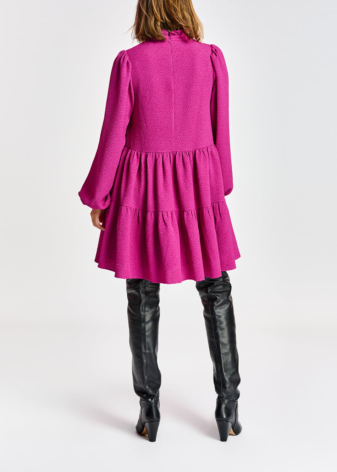 Agonize ruffle collar dress RE—SSENTIEL | Essentiel second hand