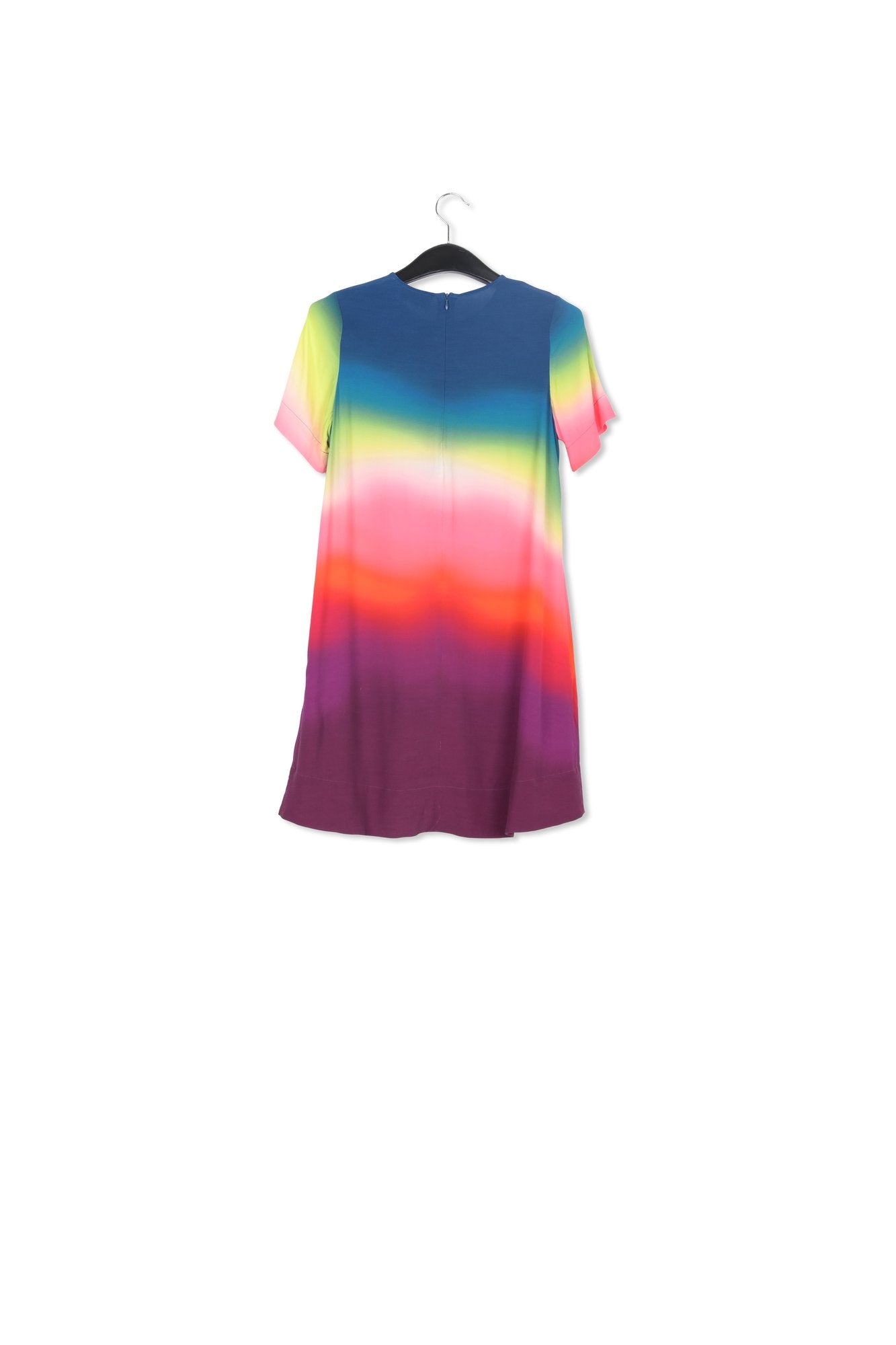 Blue mini dress with gradient effect RE—SSENTIEL | Essentiel second hand