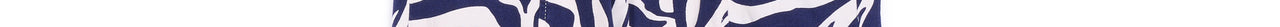 Off-white and navy blue zebra-print denim cargo pants Faume - seconde main