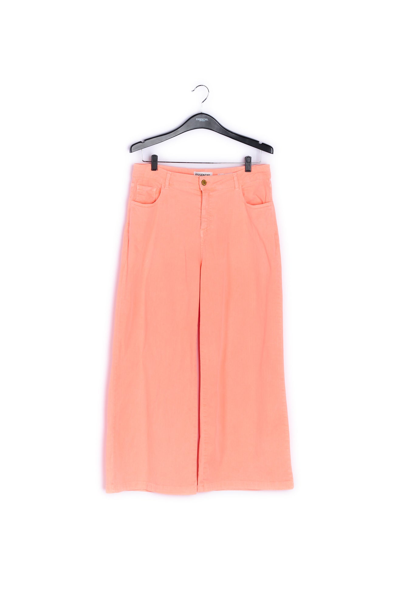Peach cropped wide-leg jeans RE—SSENTIEL | Essentiel second hand