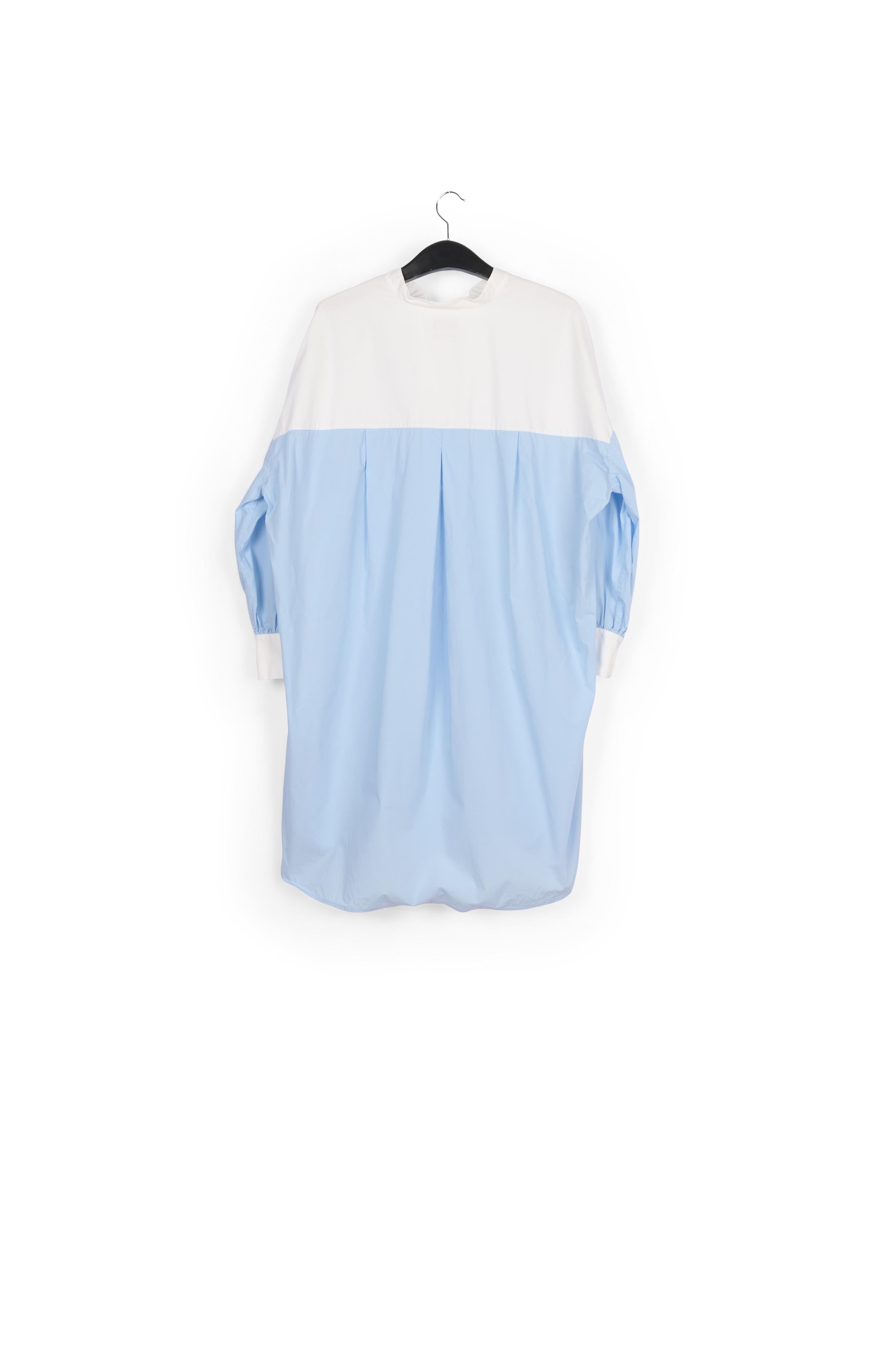 Oversized light blue cotton dress RE—SSENTIEL | Essentiel second hand