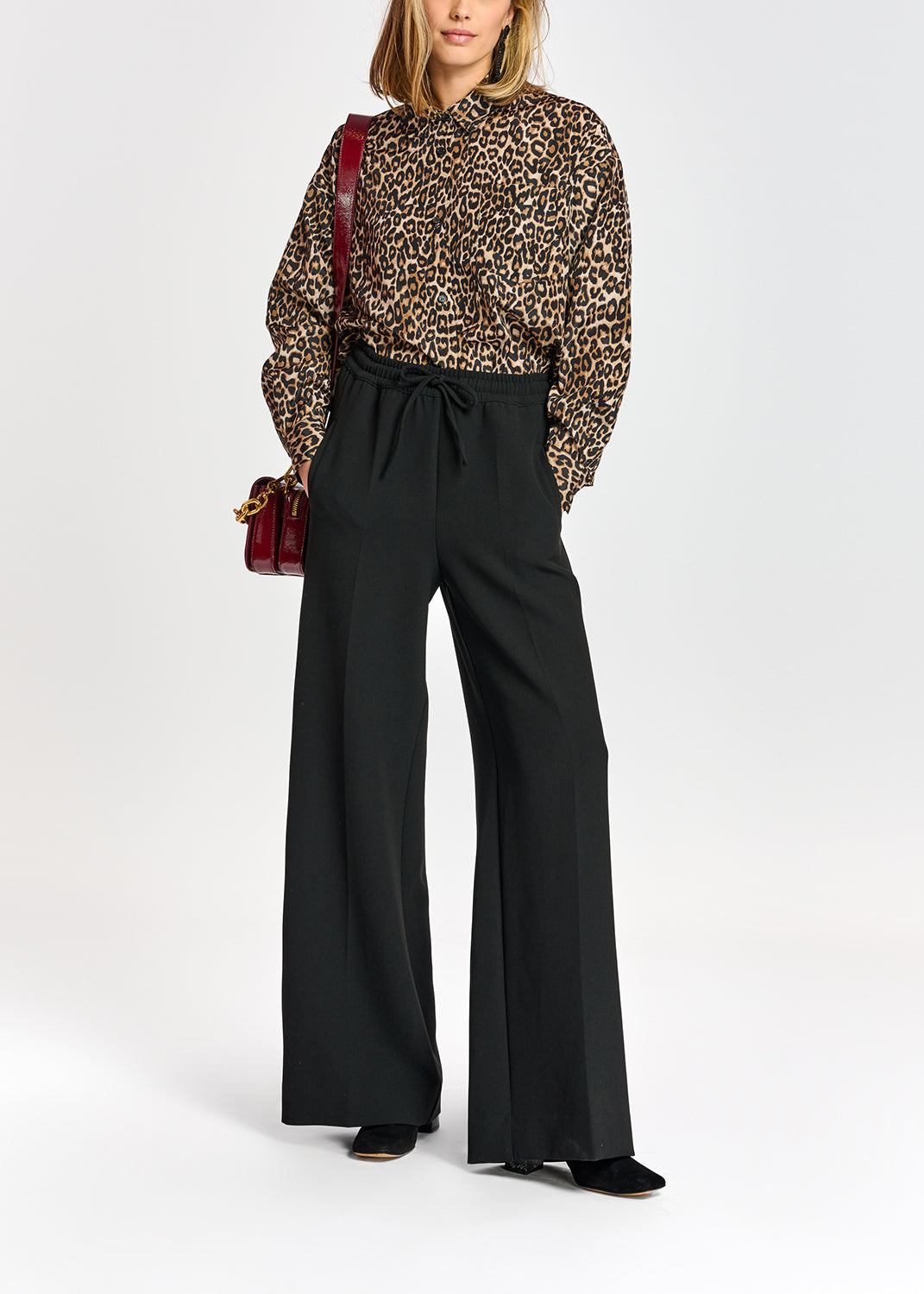 Overhemd met luipaardprint RE—SSENTIEL | Essentiel second hand