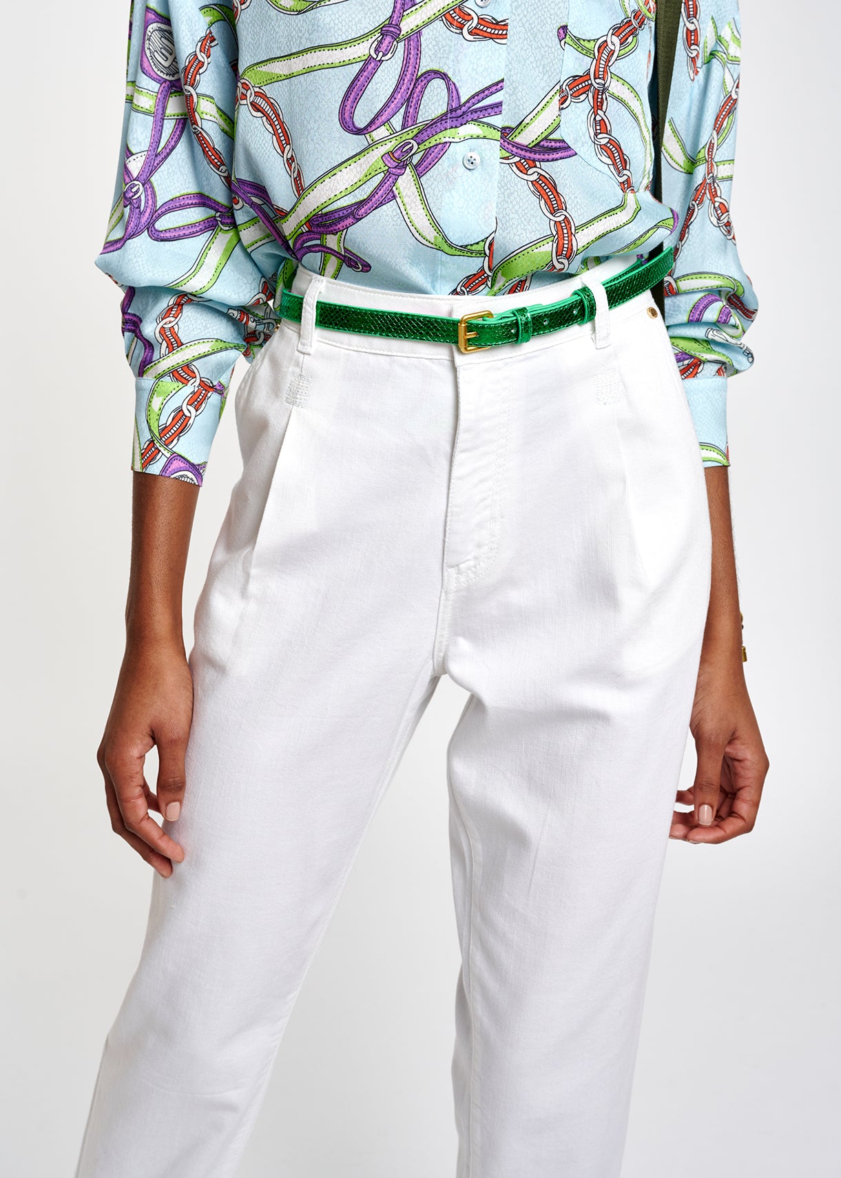 Jean blanc à coupe ample RE—SSENTIEL | Essentiel second hand