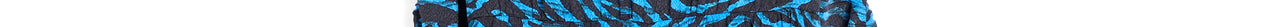 Volumineuze mini-jurk met blauwe en groene zebraprint Faume - seconde main