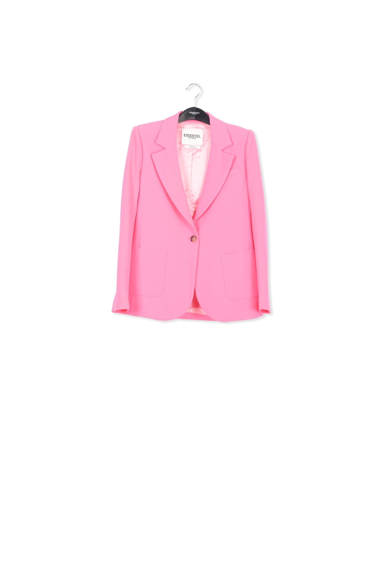 Veste cintrée rose fluo RE—SSENTIEL | Essentiel second hand